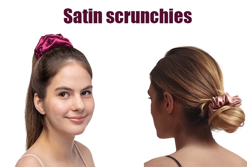 Fashionable accessories: Large intestine hair bands, hair ties, hair bands, versatile hair accessories, hair bundles, hair clips, simple hair accessories, women's hair bands, large intestine hair bands detail image 2
