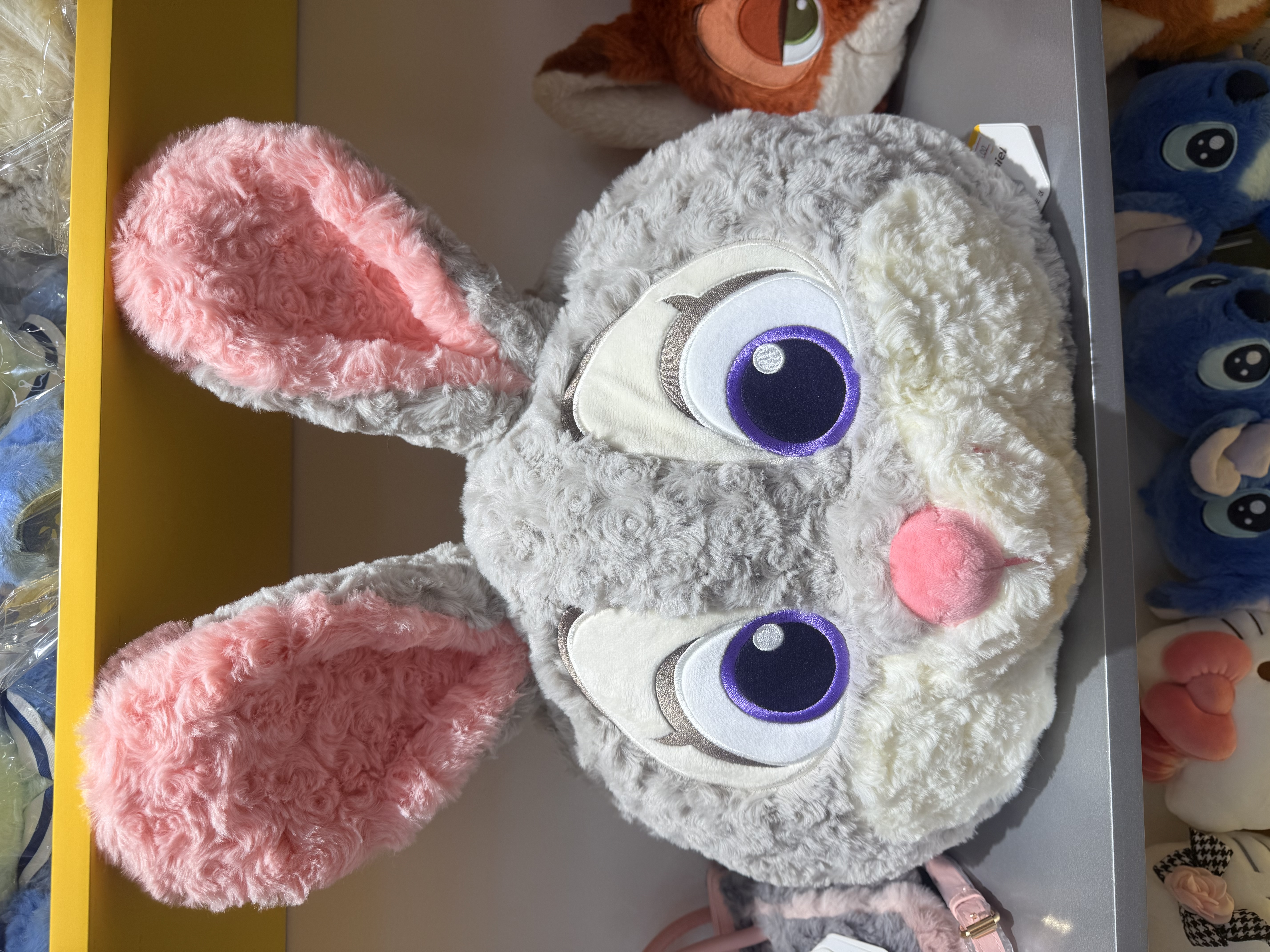 正版 疯狂动物城 尼克和朱迪 双肩包+靠枕 两用详情图3