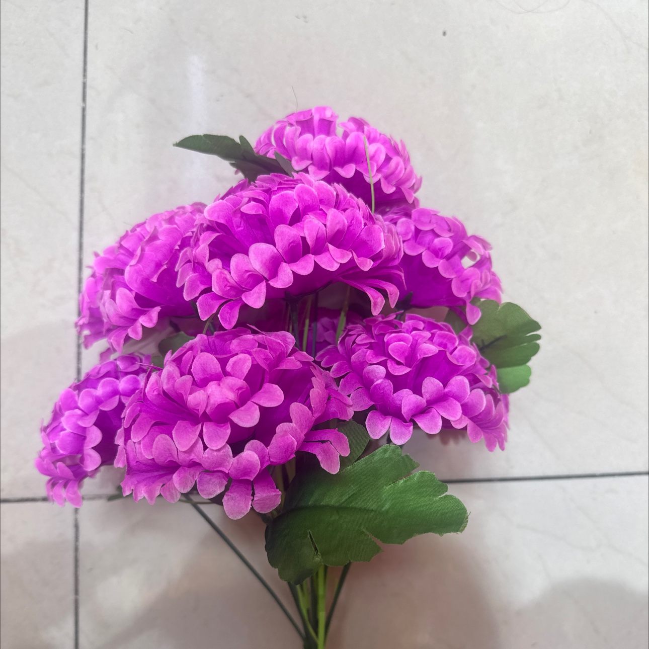 热销款非洲菊花外贸厂家直销塑料仿真花