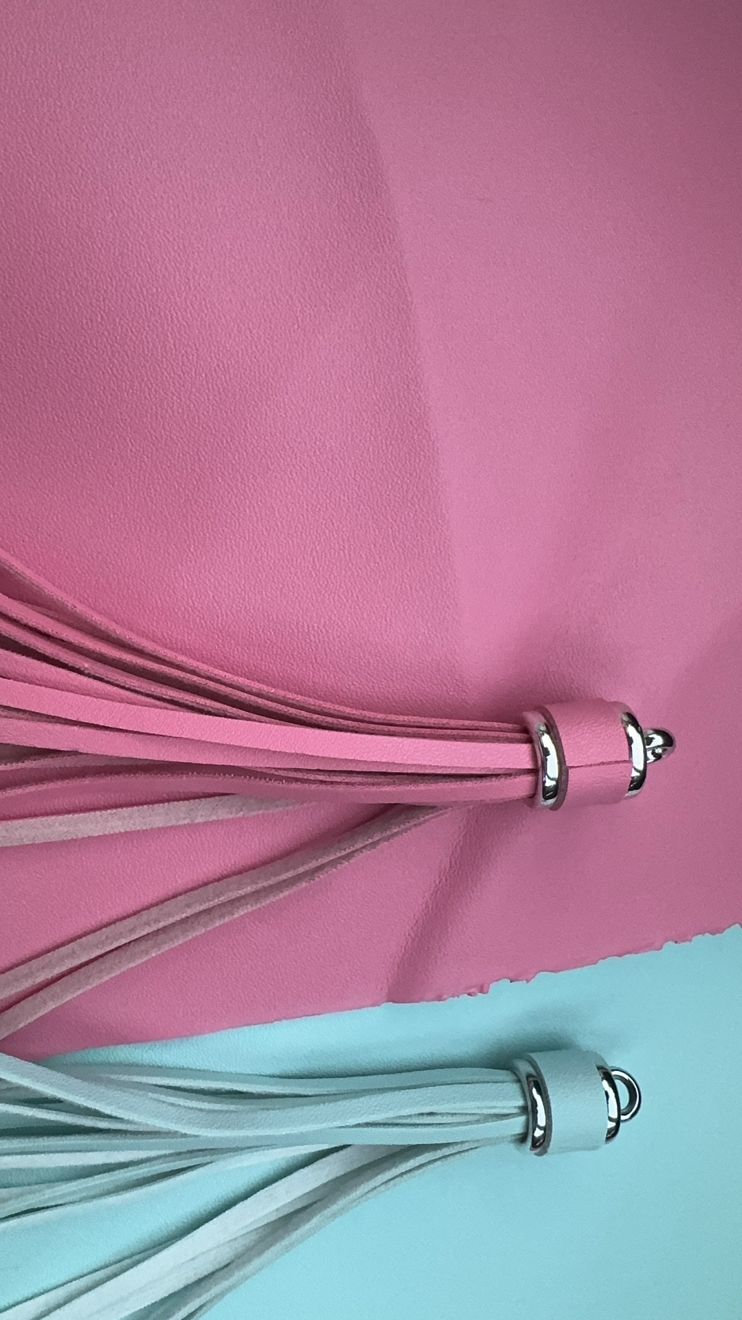 10公分皮革流苏