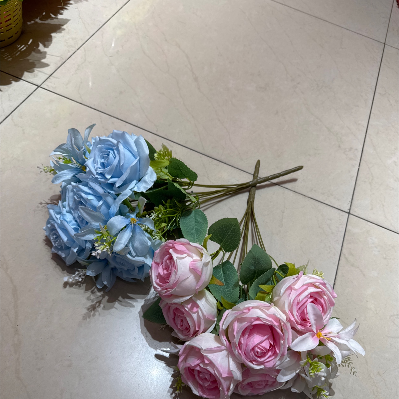 7头组合花仿真花要掃墓用的塑膠花硅胶人造花仿真花河北详情图4