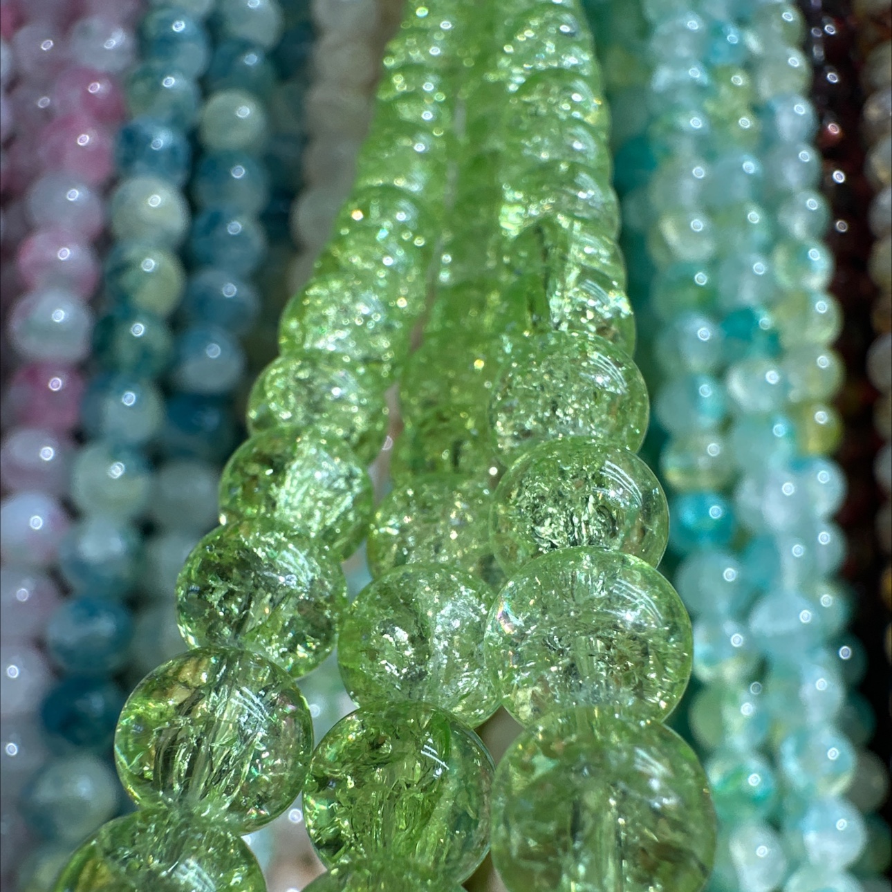 朱砂珍珠手链 手串饰品 时尚女士手腕装饰 精致手工编织 红色吉祥饰品