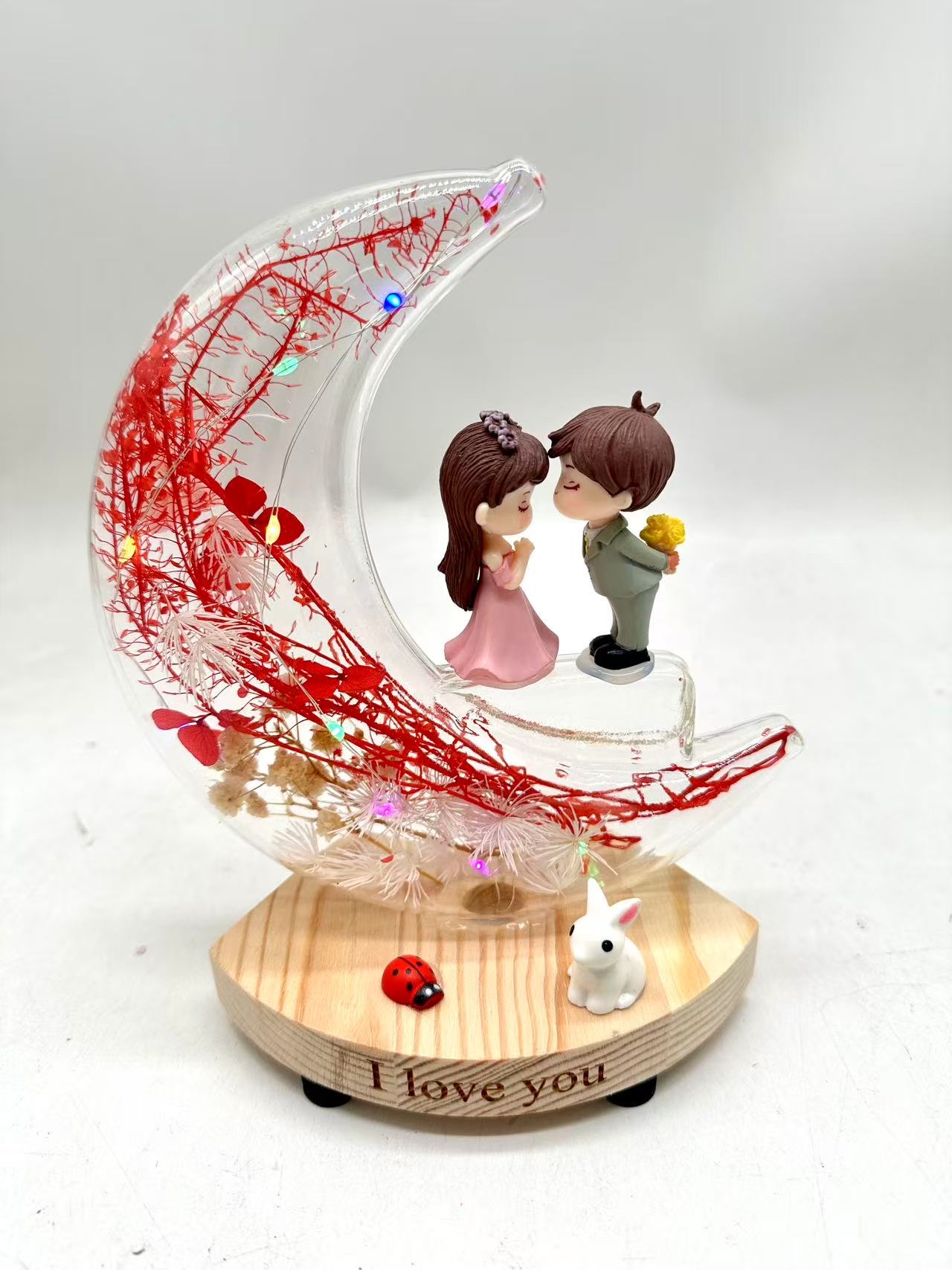 玻璃工艺品实物图