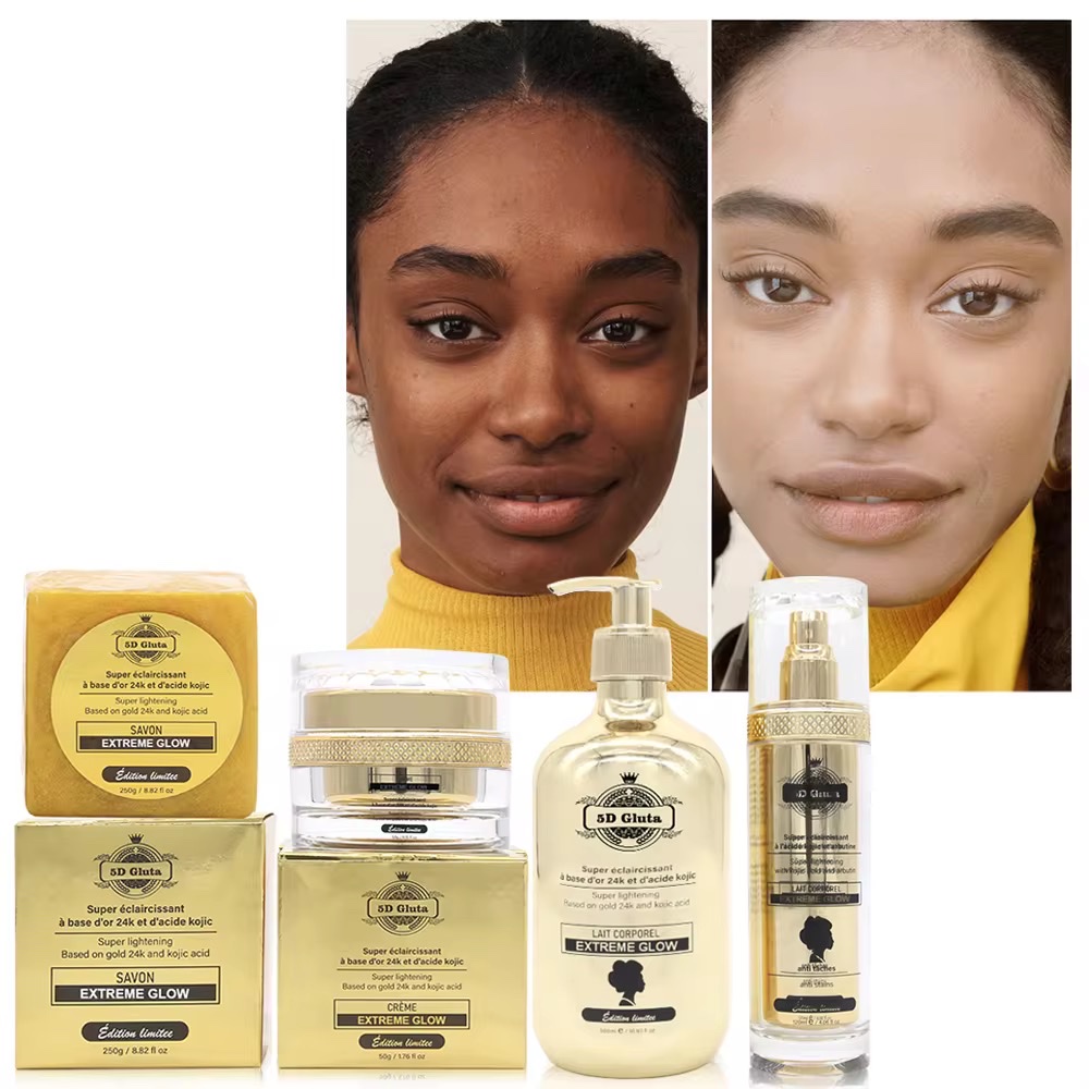 5D Gluta Extra Shine Whitening Skincare Set