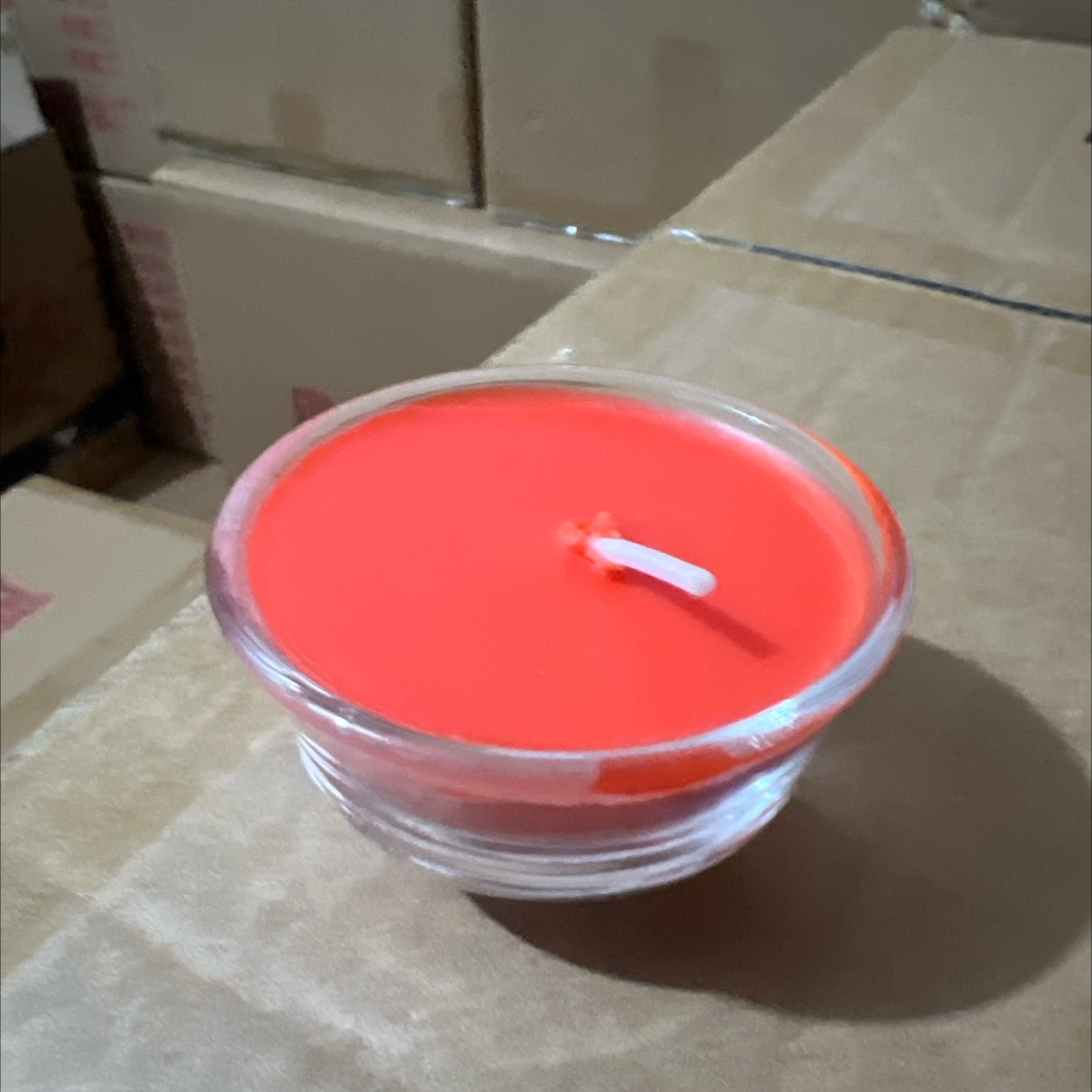 酥油灯4小时100粒 佛前供灯长明灯 供佛酥油灯 无烟酥油蜡烛100粒8小时茶杯蜡烛酥油灯植物无烟无味供佛礼佛玻璃碗酥油