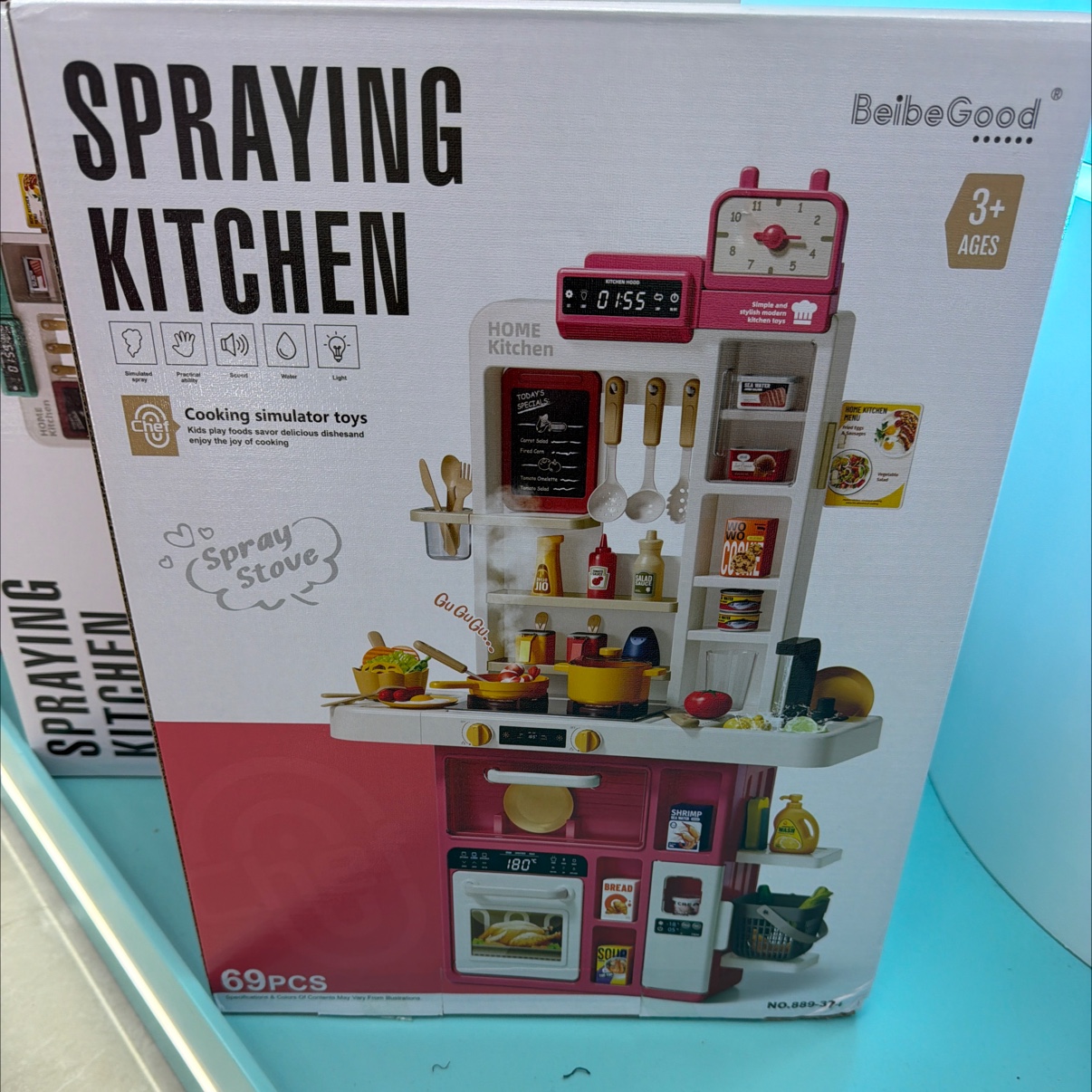 迷你厨房厨具套装过家家玩具潮流益智厨房玩具适合儿童益智游戏趣味玩具过家家玩具潮流玩具