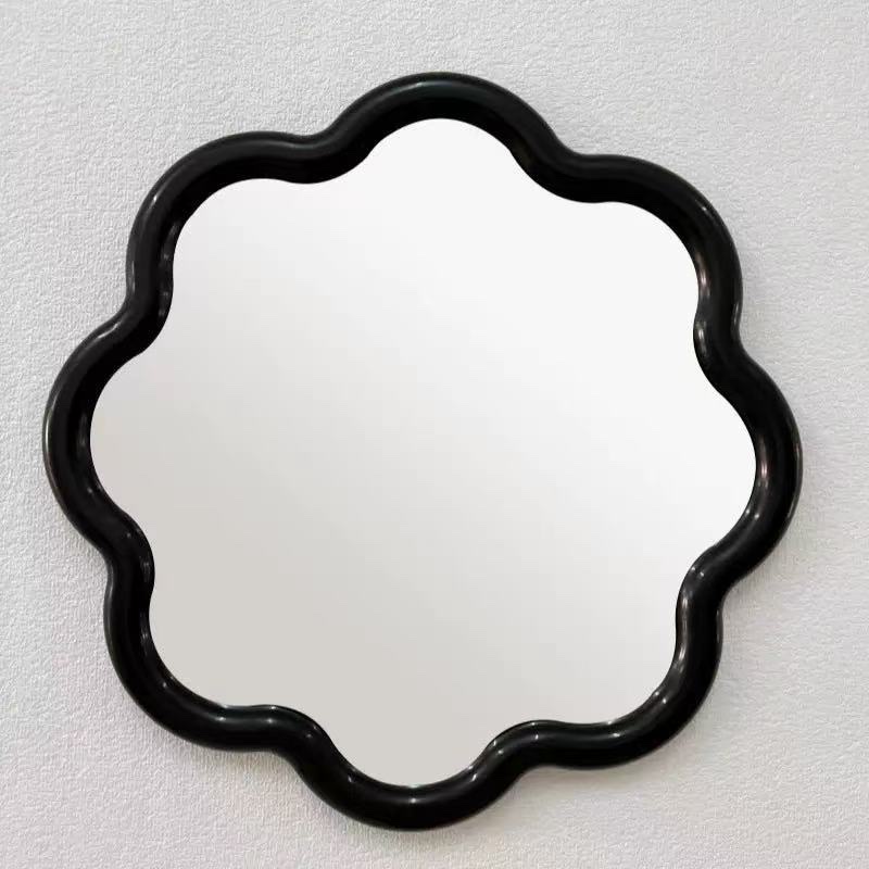 欧式莫兰迪色镜子细节图