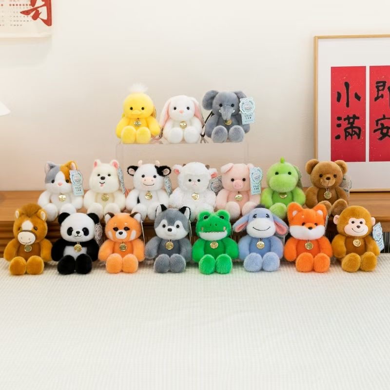 创意潮流毛绒玩具可爱玩偶儿童礼物柔软抱枕款式多样毛绒玩具玩偶创意潮流玩具产品图