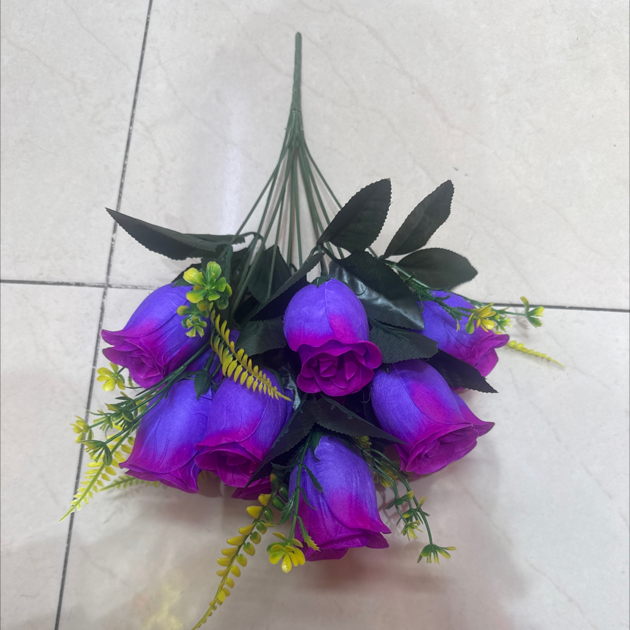 热销款非洲塑料花假花家庭摆放厂家直销颜色全塑料仿真花