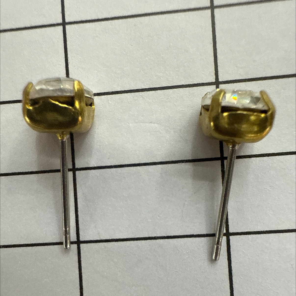 耳针，6mm、水钻，铜爪，钢针。一包1000颗详情图6