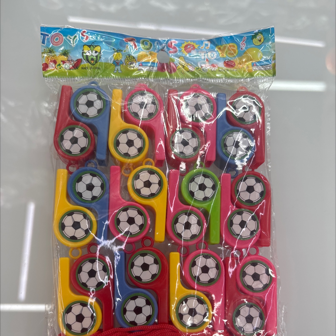 儿童学生运动会活动助威加油24个装口哨用品口哨 塑料口哨