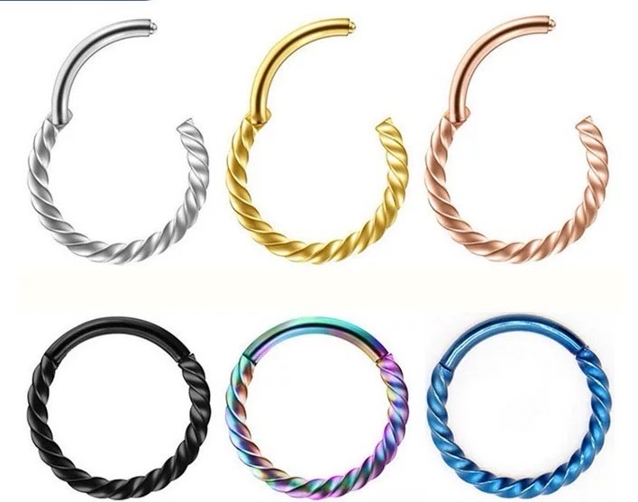 银脐钉纯银医用肚脐饰品个性创意时尚女生配饰简约潮流装饰品