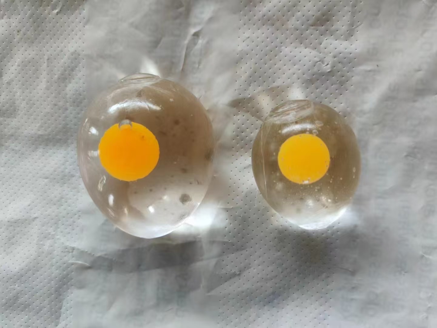 发泄球 解压 捏捏乐 仿真小鸡蛋 大鸡蛋摔不烂 软胶玩具 透明鸡蛋双黄蛋 解压神器 环保玩具 发泄坏情绪 冰凉手感 新奇特