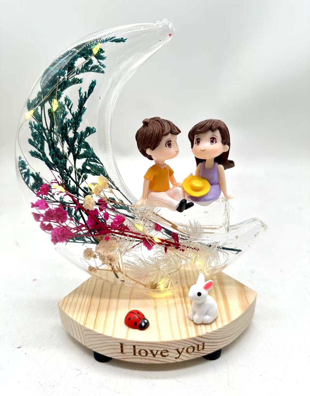 XYS-24-1月亮情侣🧑‍🤝‍🧑小台灯玻璃制品详情图11