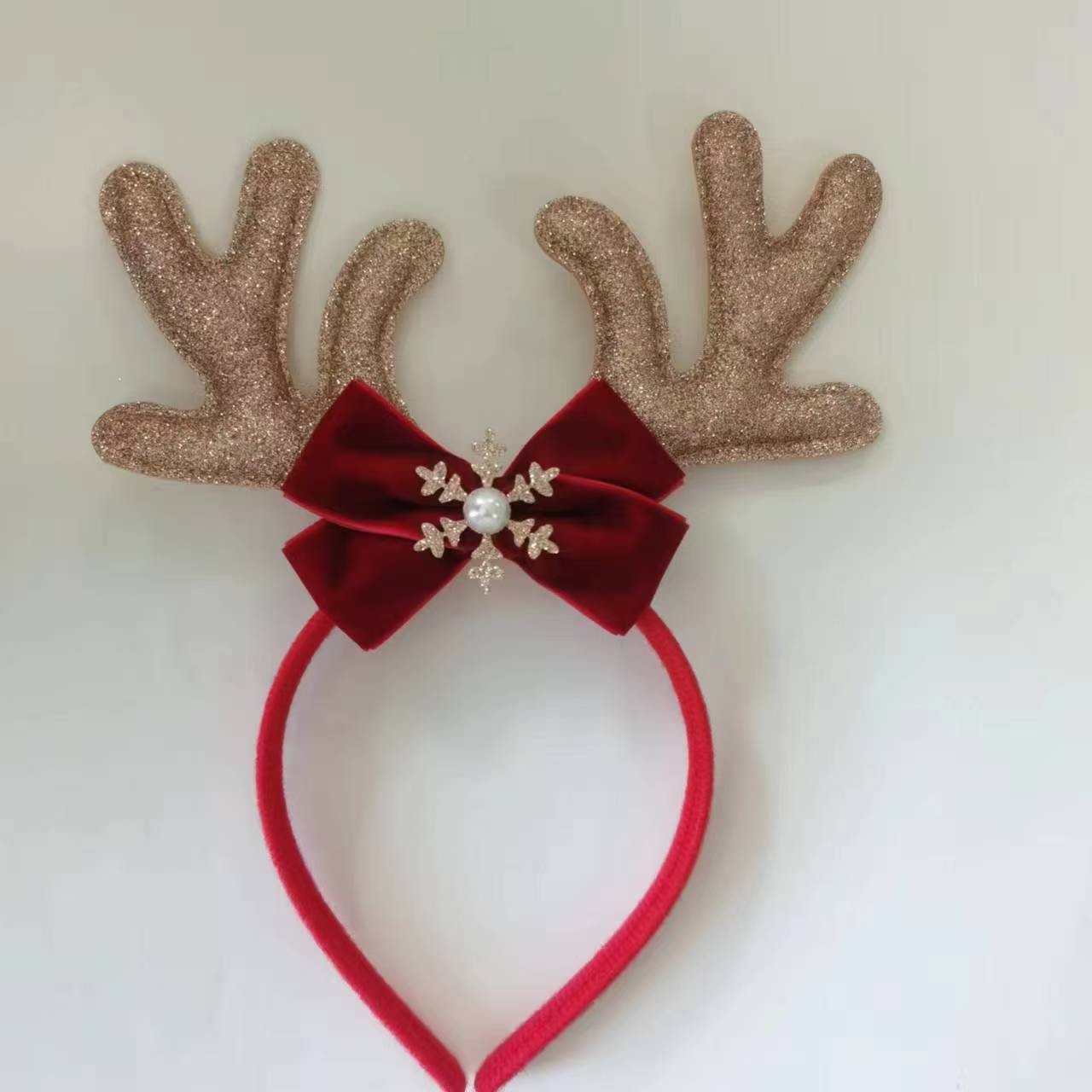 圣诞节发箍 节日用品 玩具 鹿角头扣  