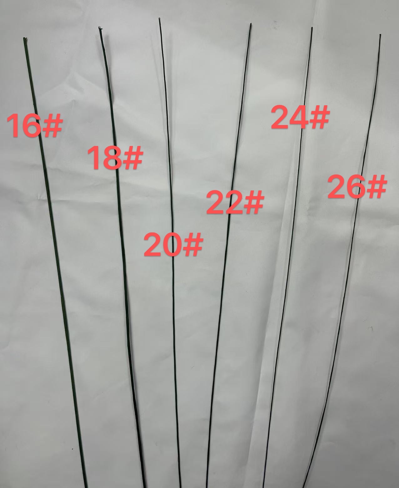 铁线扣花杆热镀锌钢丝蚕丝线金属彩丝多用途建筑配件耐腐蚀耐用详情图3