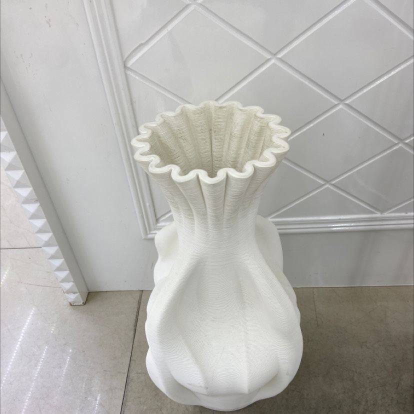 3D陶瓷花瓶水培摆件木架装饰创意家居摆设艺术品花瓶装饰品花瓶