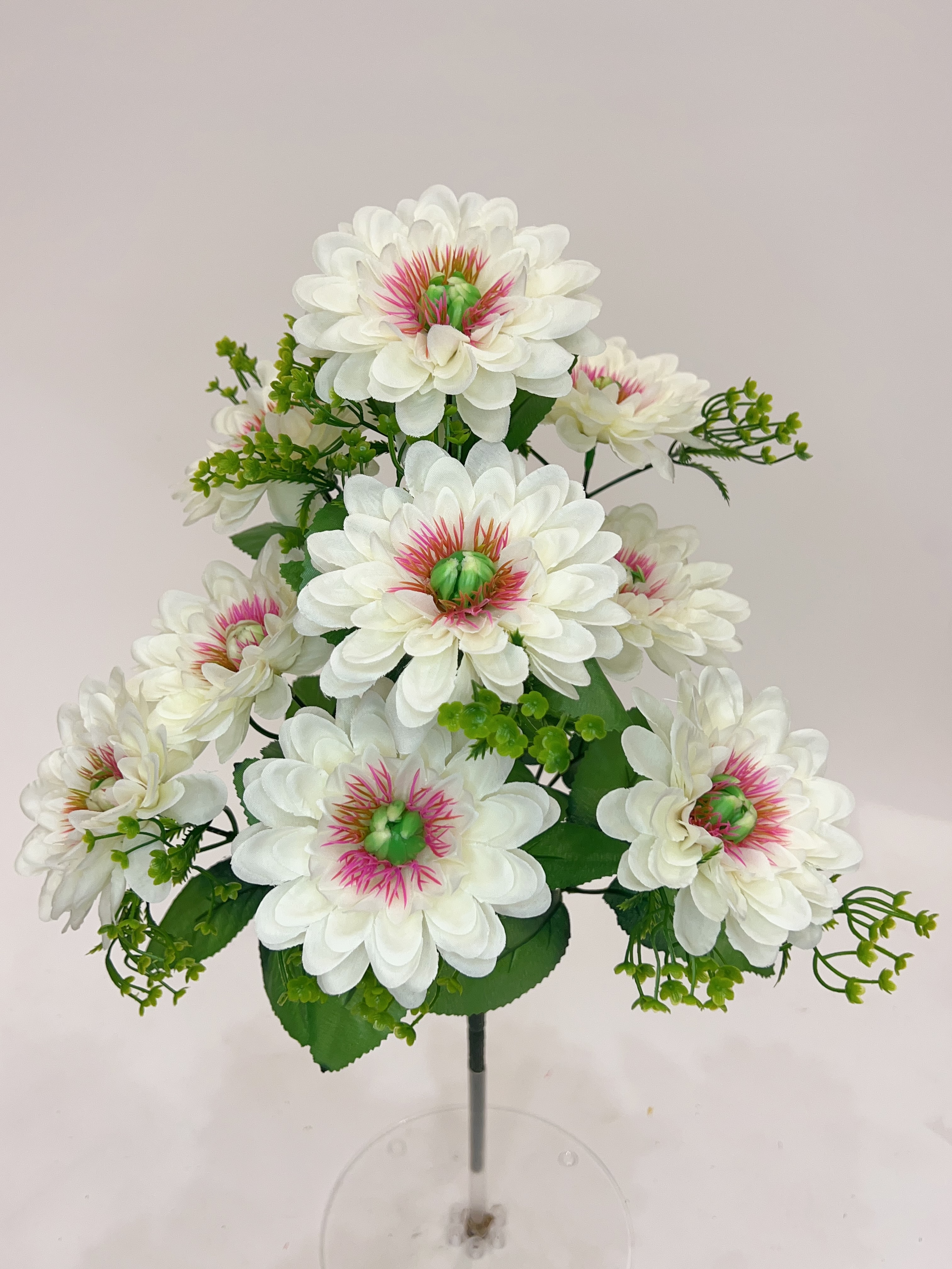 仿真假花5朵塑料花束室内装饰假花摆件塑胶花艺家居装饰品