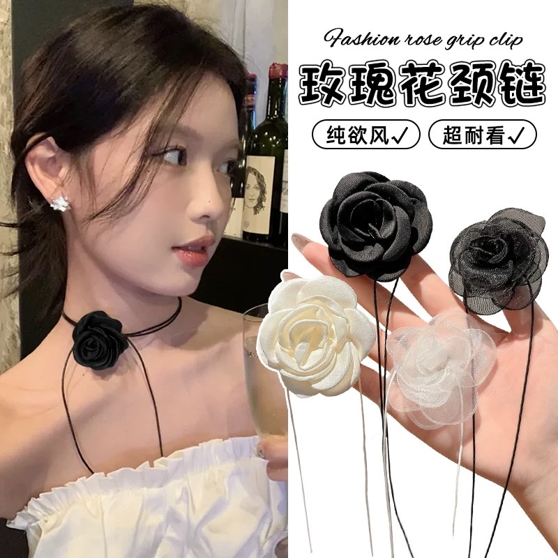 山茶花劲链服装配饰腰链多功能配饰，拍照写真，装饰儿童成人流行饰品，外贸内销