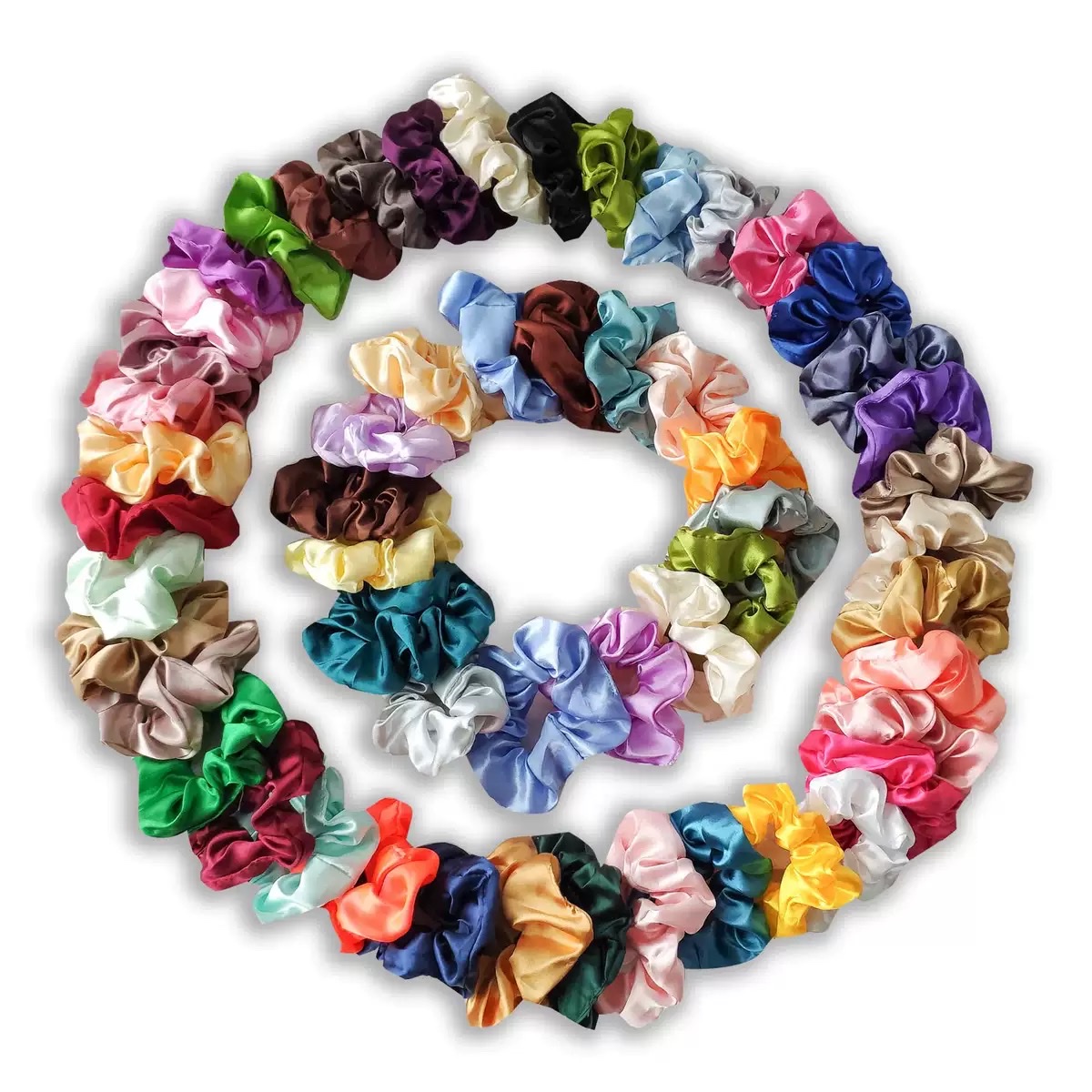 Fashionable accessories: Large intestine hair bands, hair ties, hair bands, versatile hair accessories, hair bundles, hair clips, simple hair accessories, women's hair bands, large intestine hair bands detail image 13