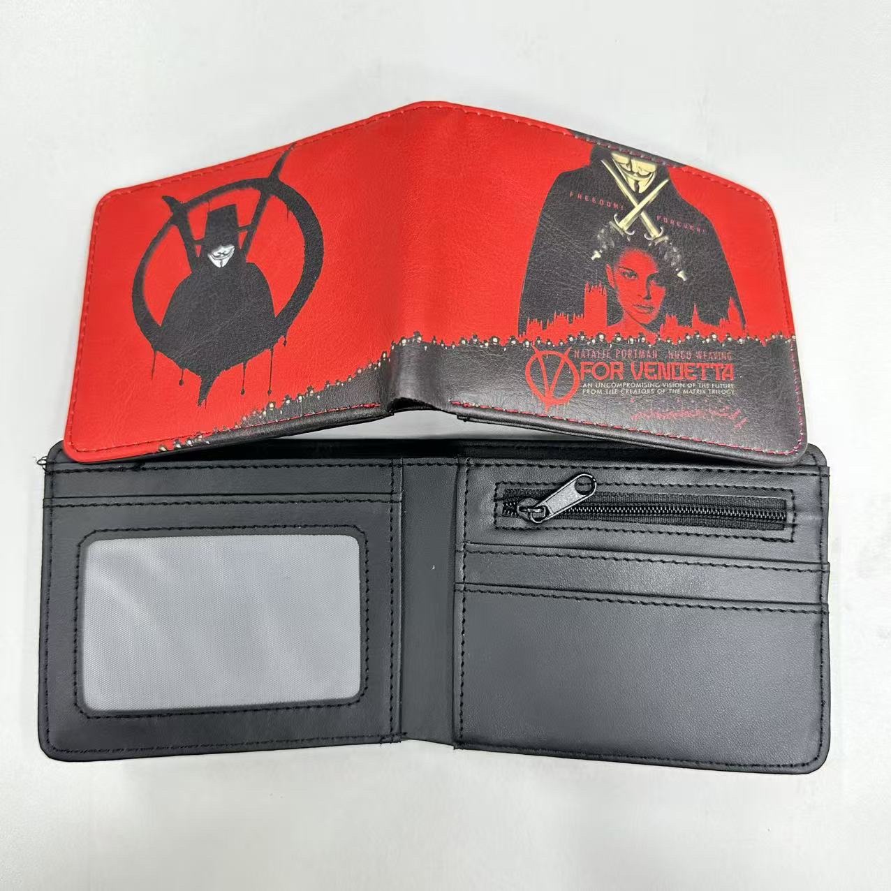 恐怖电影周边 黑色星期五 猛鬼街二折钱包多功能卡包钱夹 