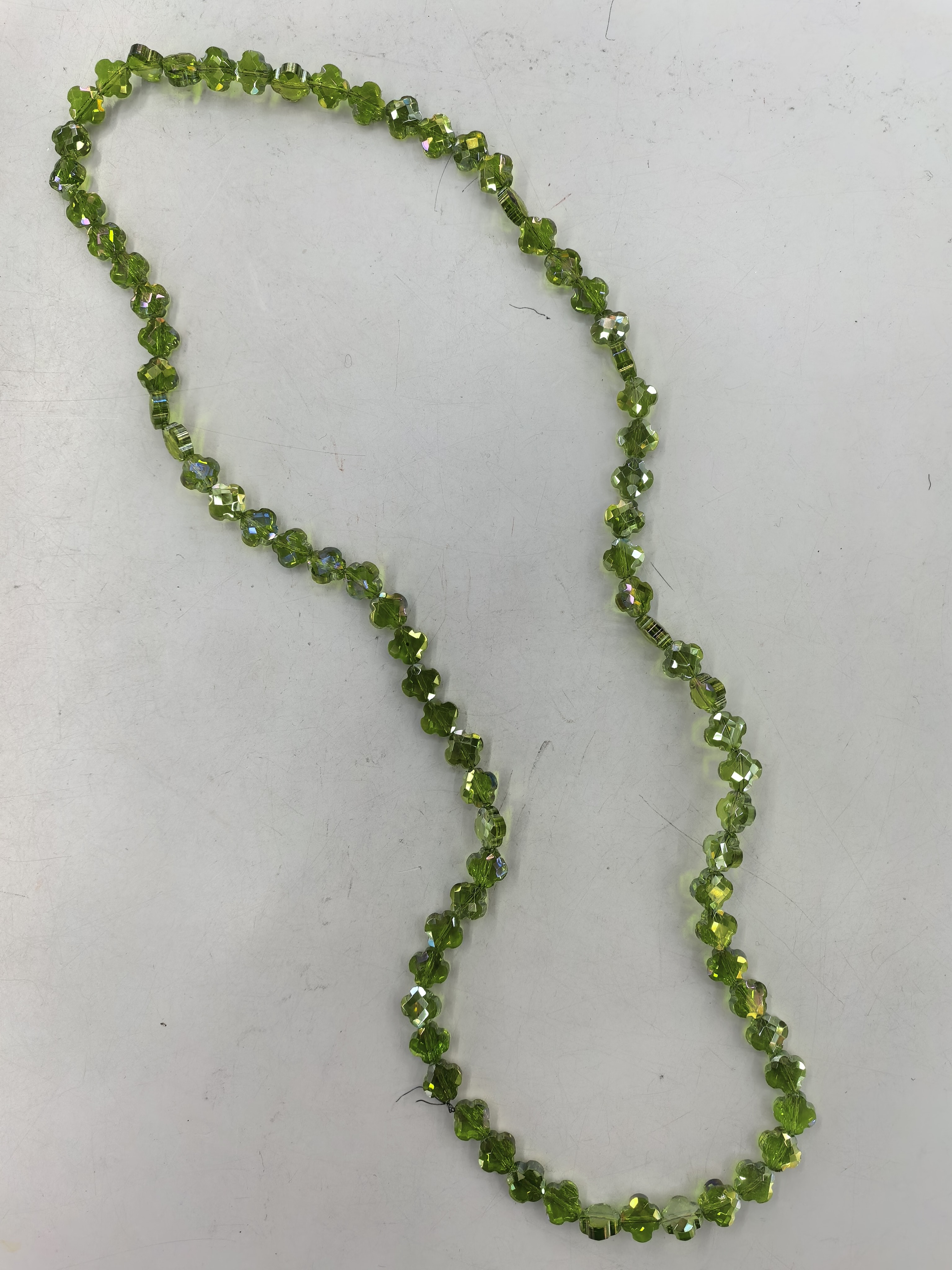 四叶草水晶8mm手工DIY配件串珠手机链手链项链珠子详情图4