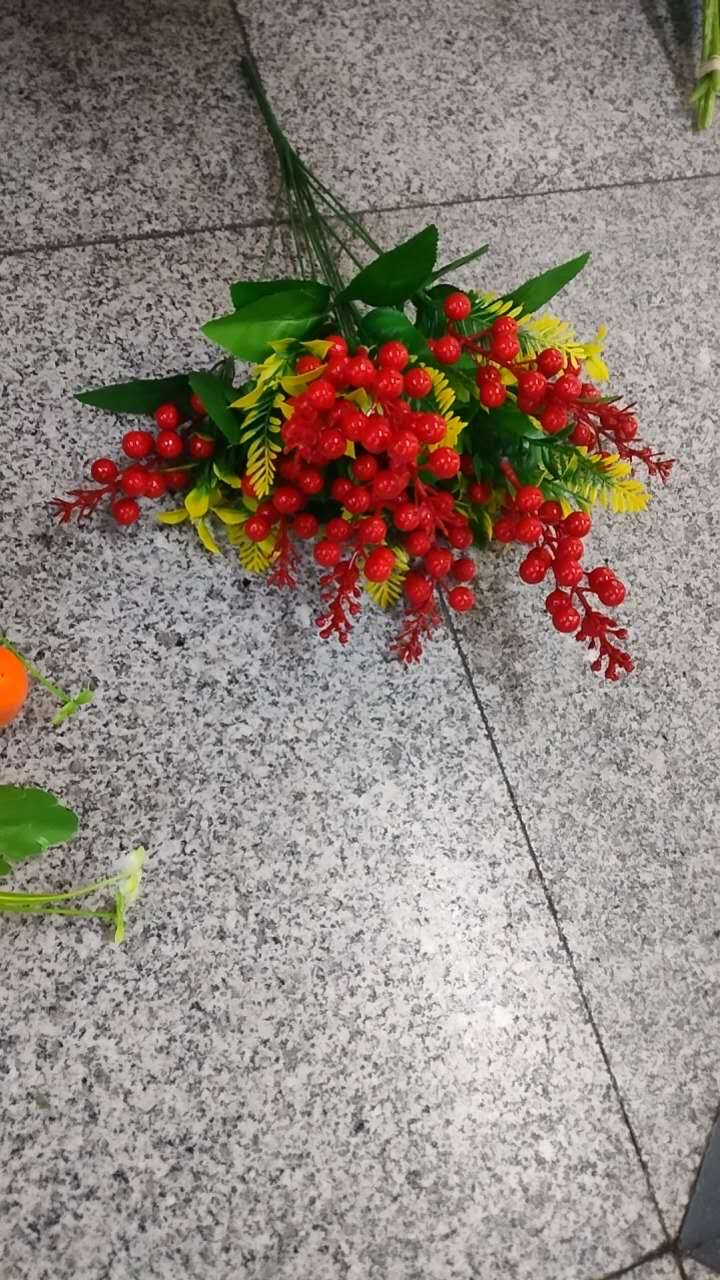 仿真花，圣诞果子产品图