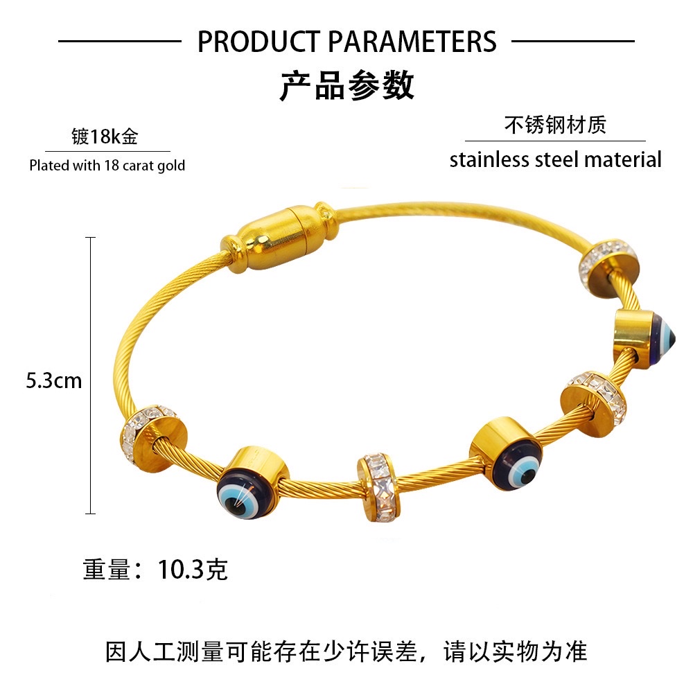 Stainless steel bracelets, fashionable and simple for both men and women, metal jewelry, versatile, personalized and trendy jewelry gifts Application Scenario