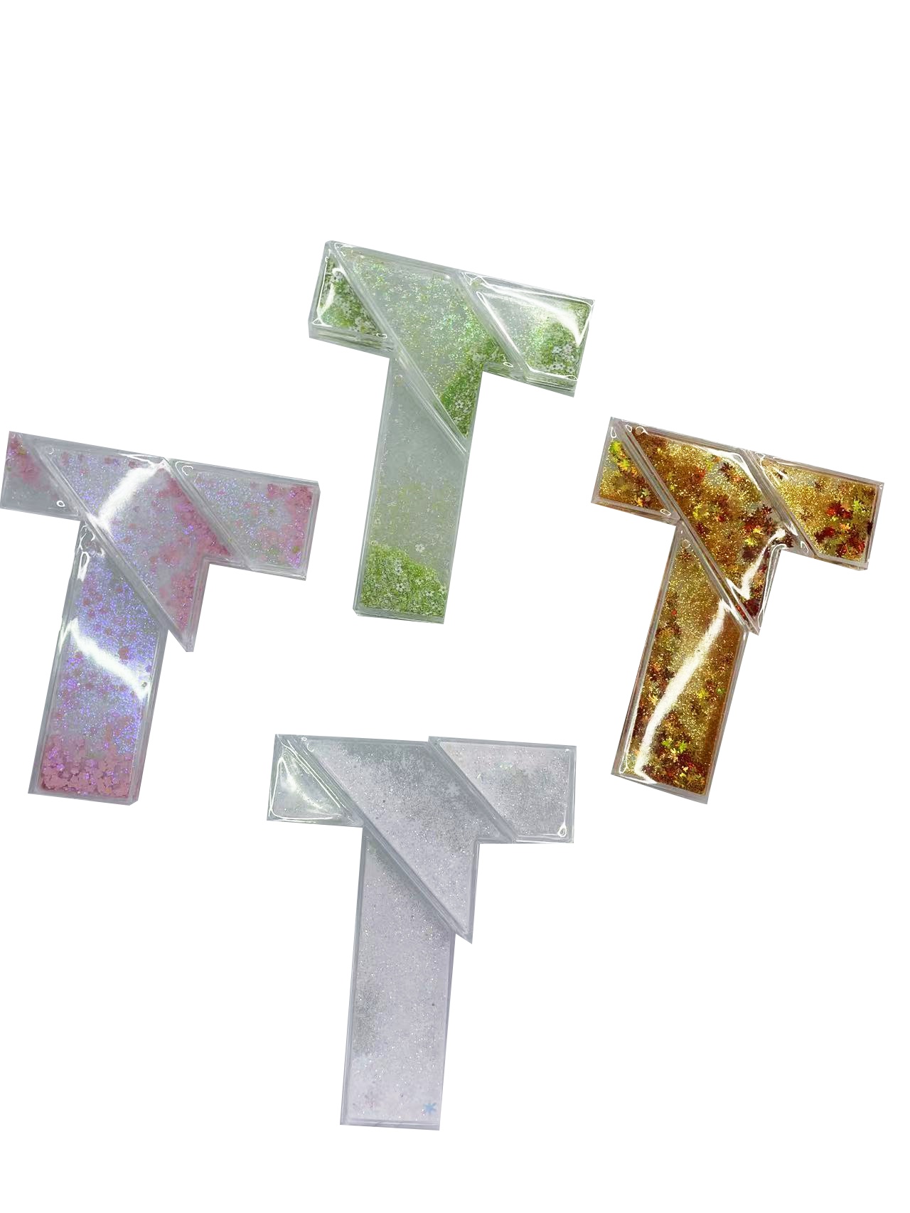 Acrylic quicksand jigsaw puzzle for spring, summer, autumn and winter, a creative and educational jigsaw puzzle detail image 5