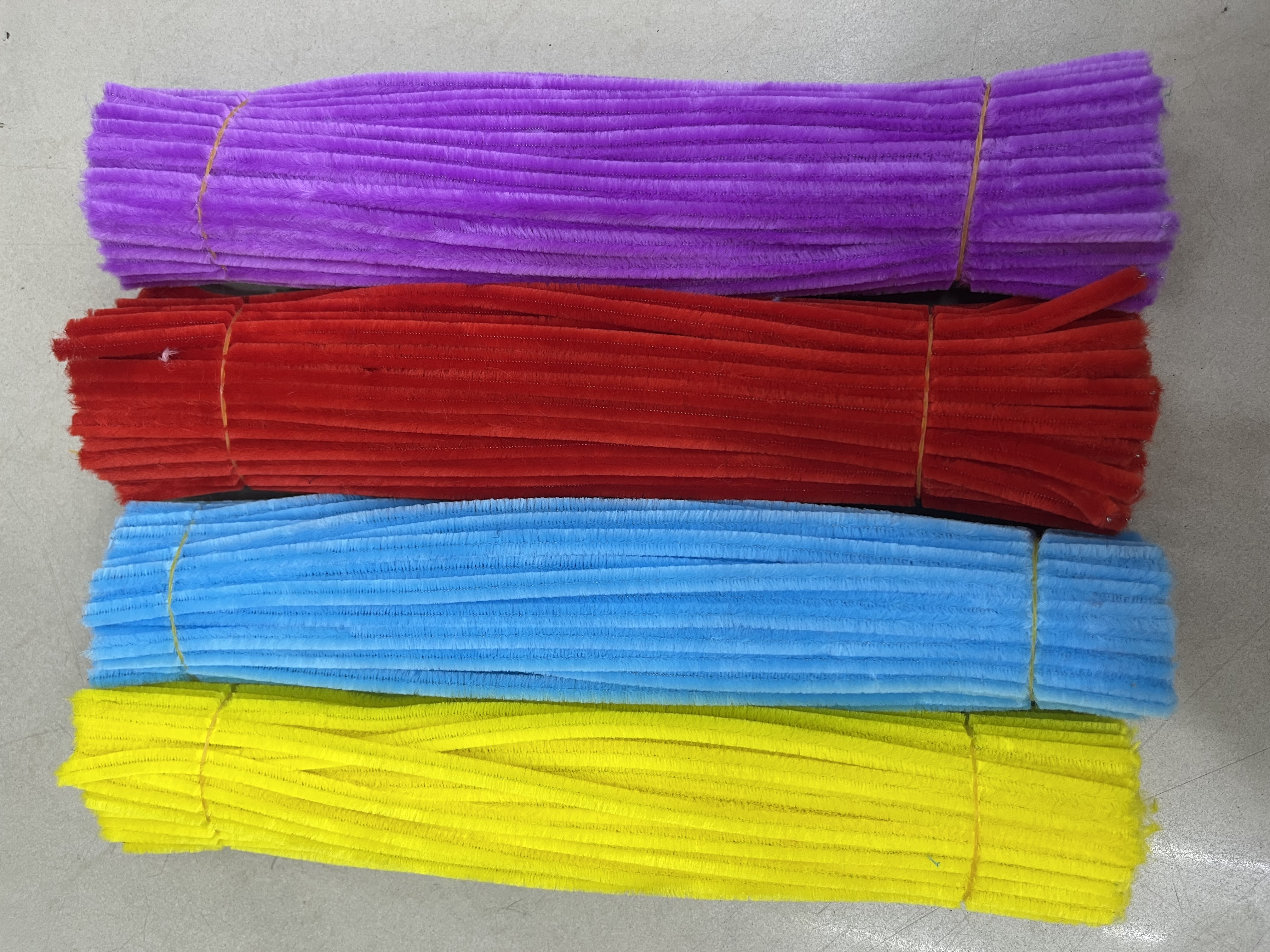 铁线扣花杆热镀锌钢丝蚕丝线金属彩丝多用途建筑配件耐腐蚀耐用白底实物图