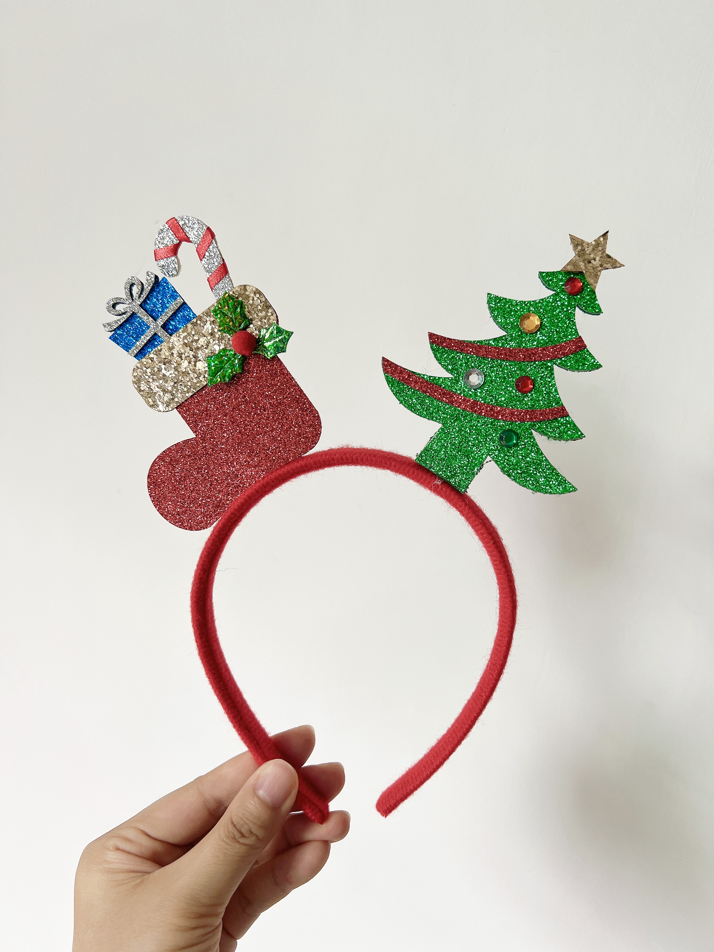 圣诞节发箍 圣诞树头扣 玩具 节日发箍