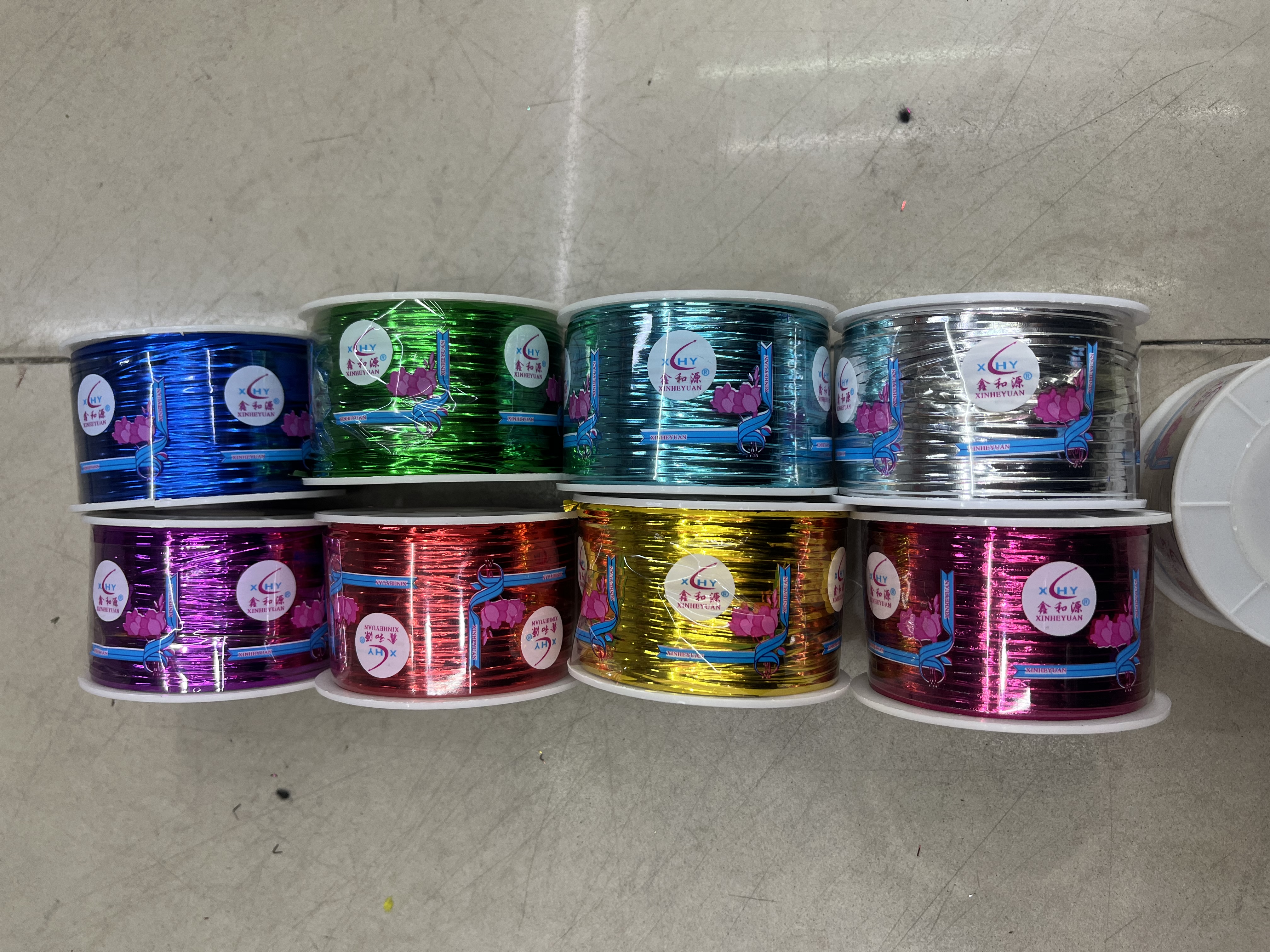 铁线扣花杆热镀锌钢丝蚕丝线金属彩丝多用途强度高室外园艺配件详情图2