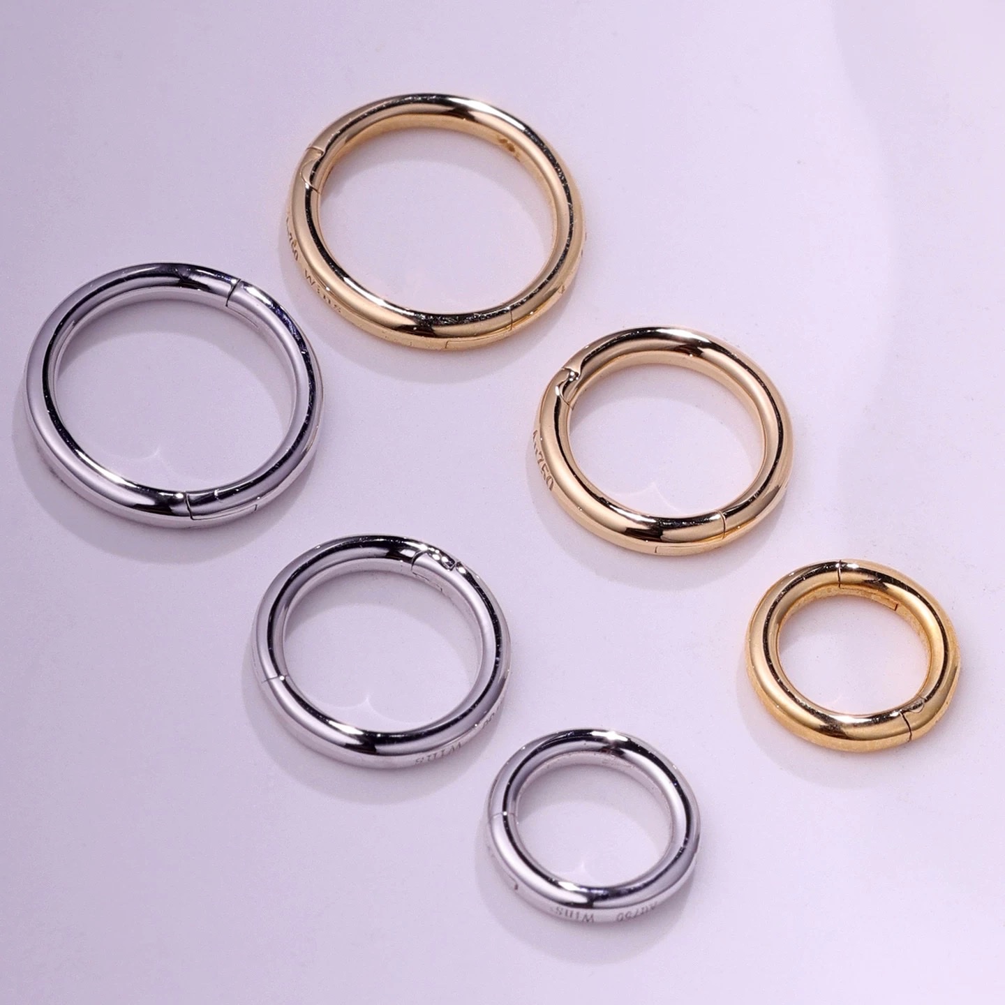 银脐钉纯银饰品个性创意时尚女生气质潮流配饰简约百搭