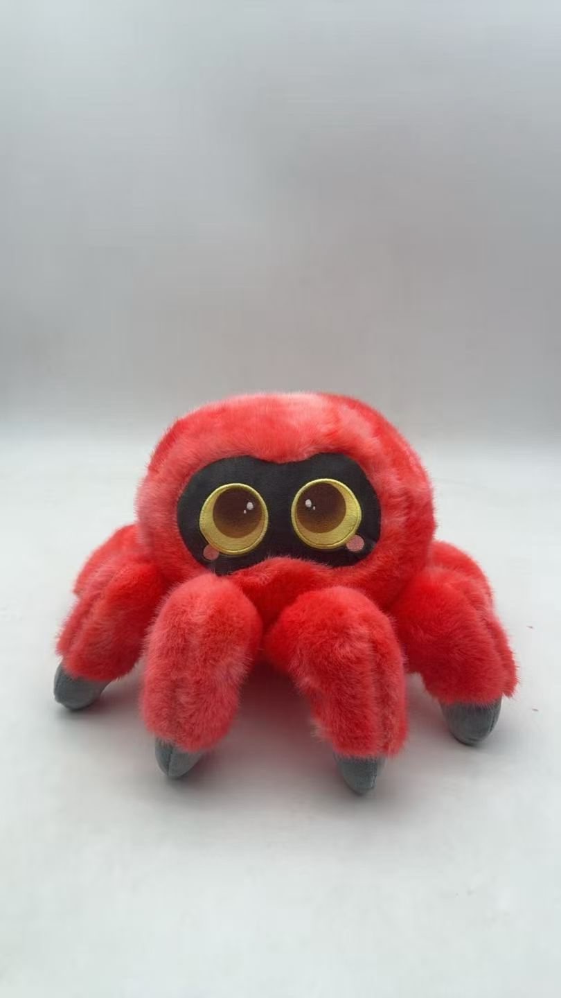 Halloween spider fruit plush doll, panda toy, plush doll, children's toy, cute pillow gift detail image 5