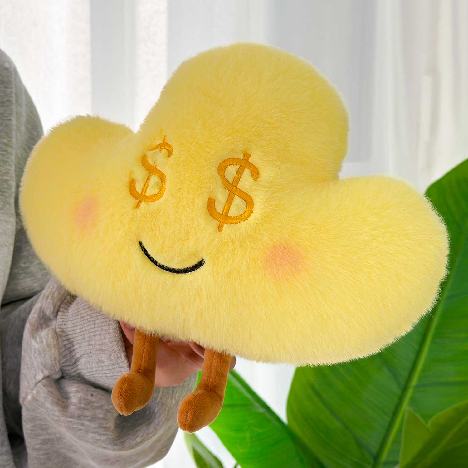 New Year's plush figurines, golden ingot figurines, "See Money, Get Rich" throw pillows, famous plush figurines, popular online bestsellers, Year of the Horse figurines, celebrity peripheral dolls details Picture