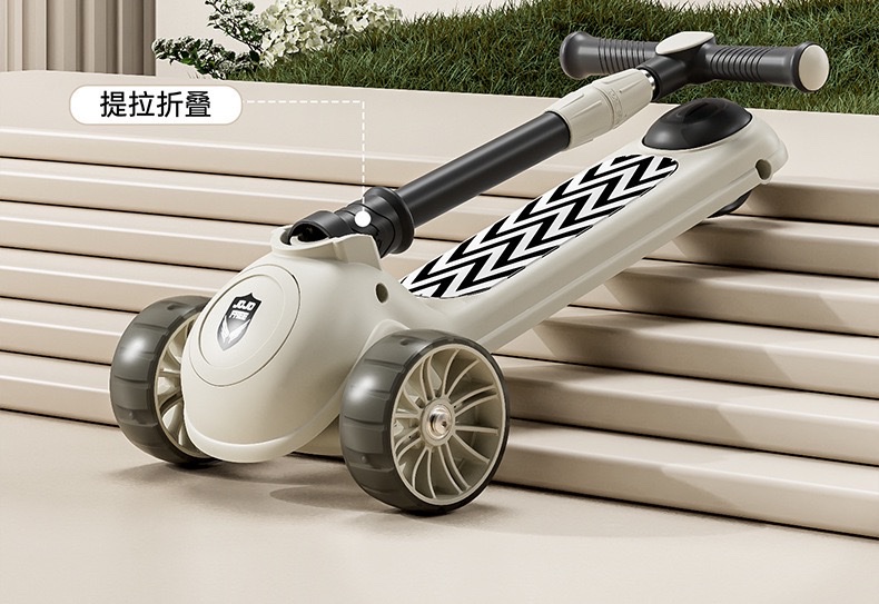 批发礼品折叠儿童滑板车3-8岁三轮学步宝宝三合一滑行车玩具童车详情图19