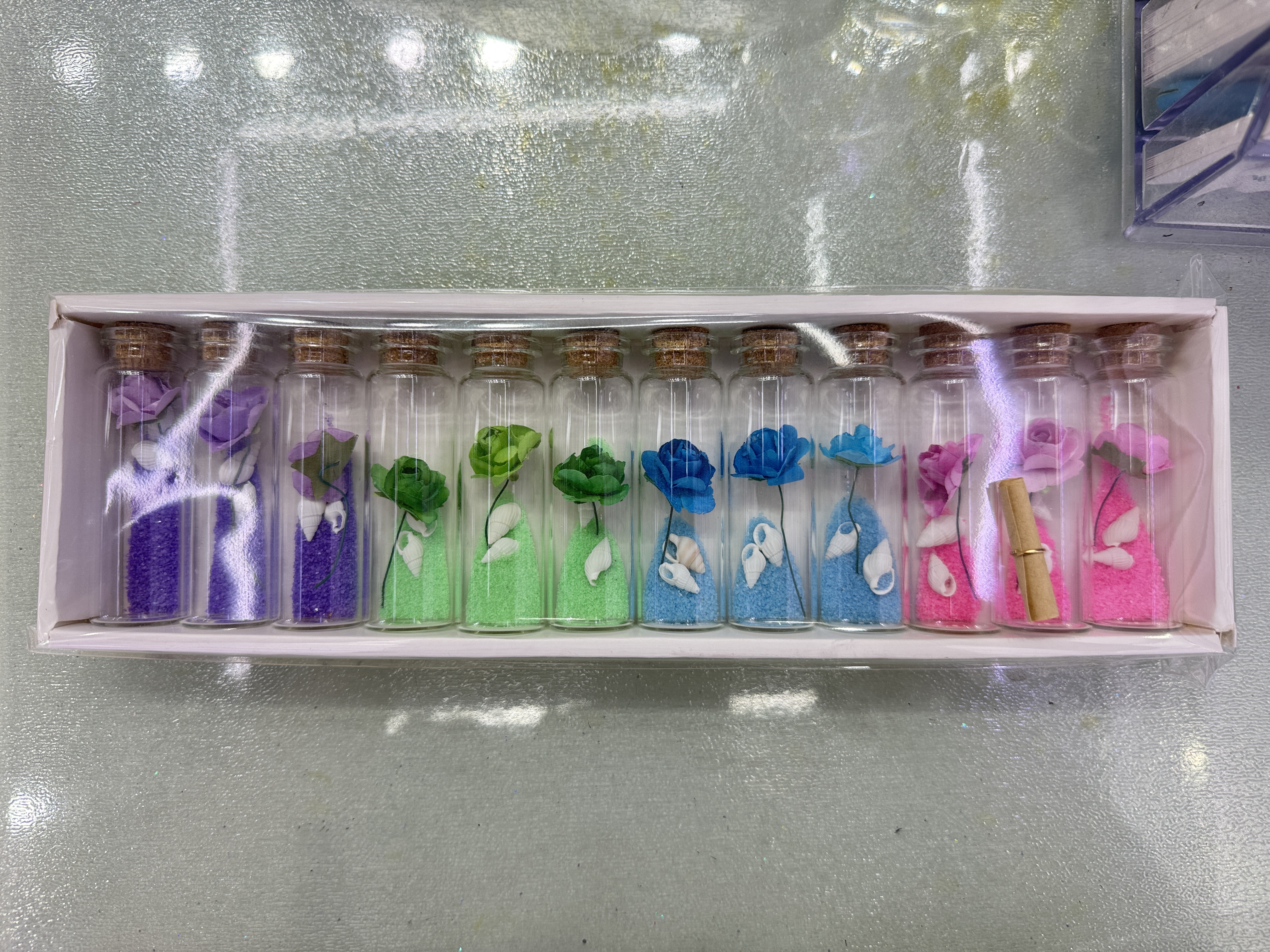 香水玻璃瓶小巧透明玻璃卡扣瓶子饮料用玻璃瓶装饰瓶子多款可选漂流瓶