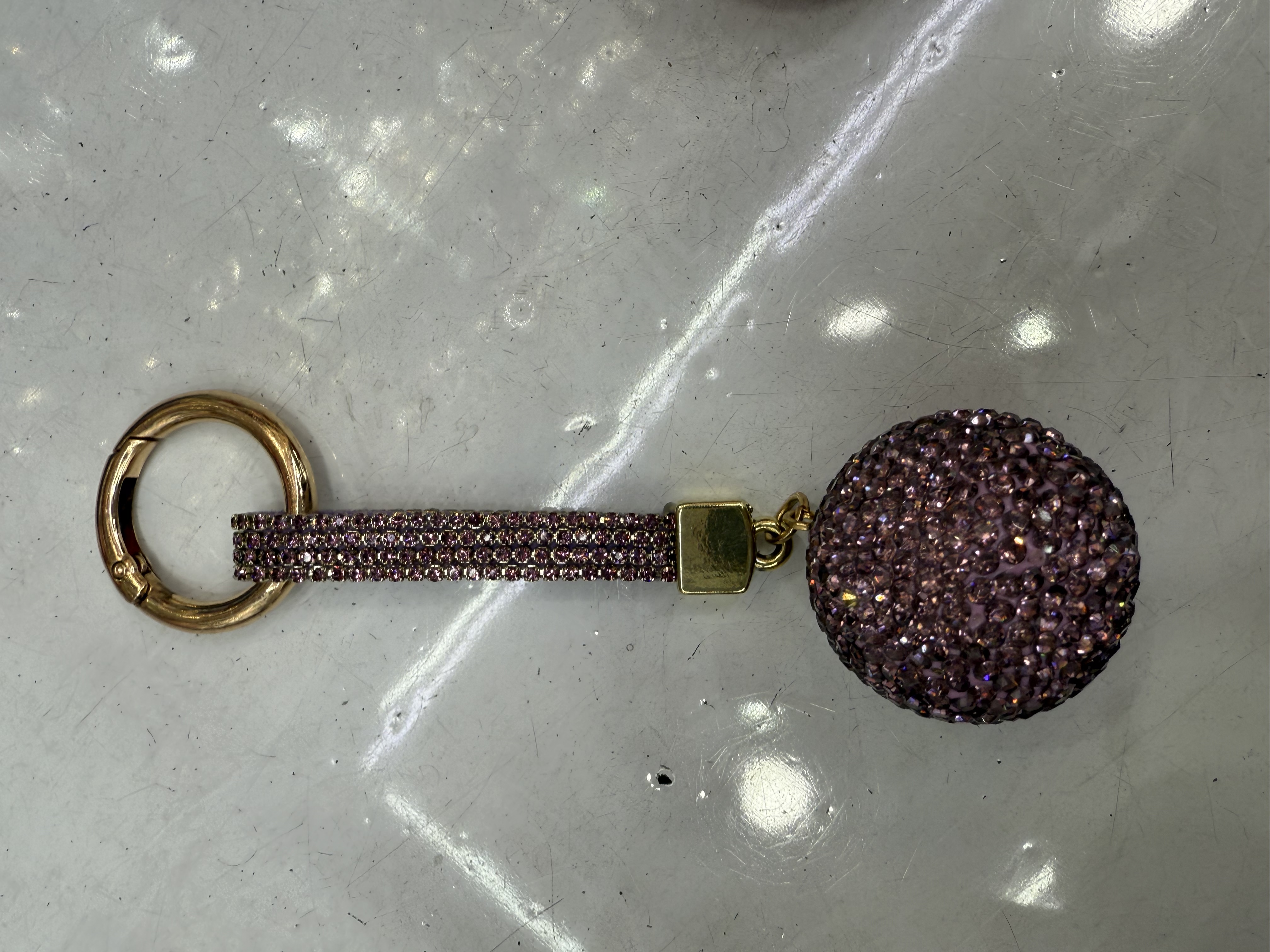 Full diamond clay keychain! Key chain Specification image