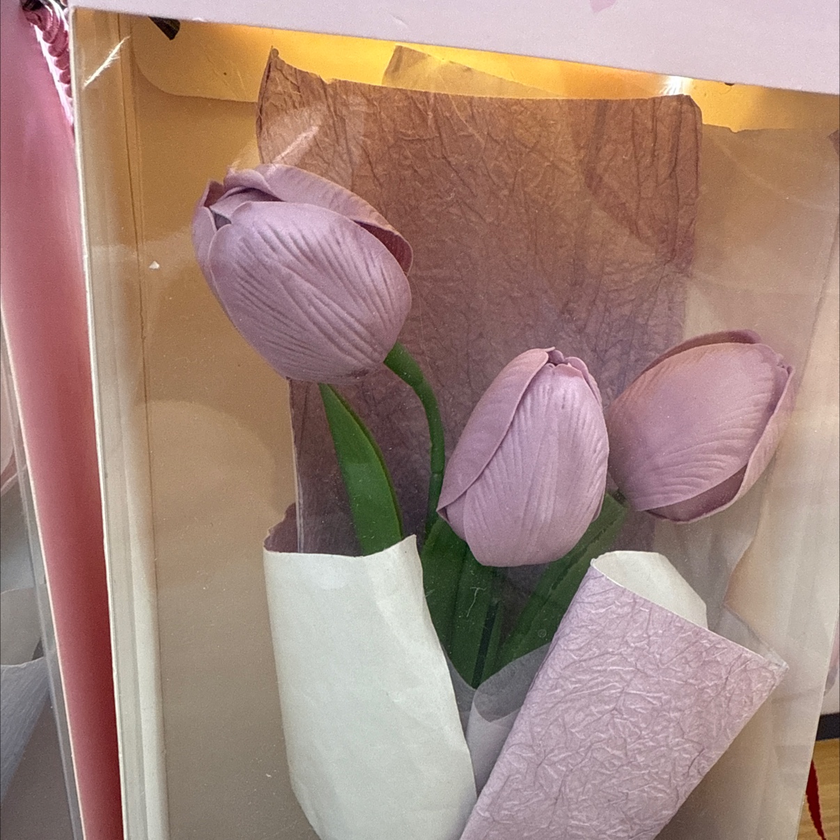 香皂花郁金香三八/母亲/教师节礼品花束香皂花详情图4