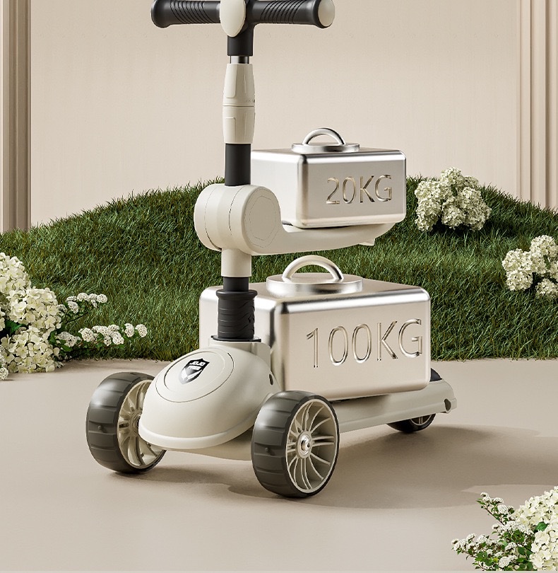 批发礼品折叠儿童滑板车3-8岁三轮学步宝宝三合一滑行车玩具童车详情图15