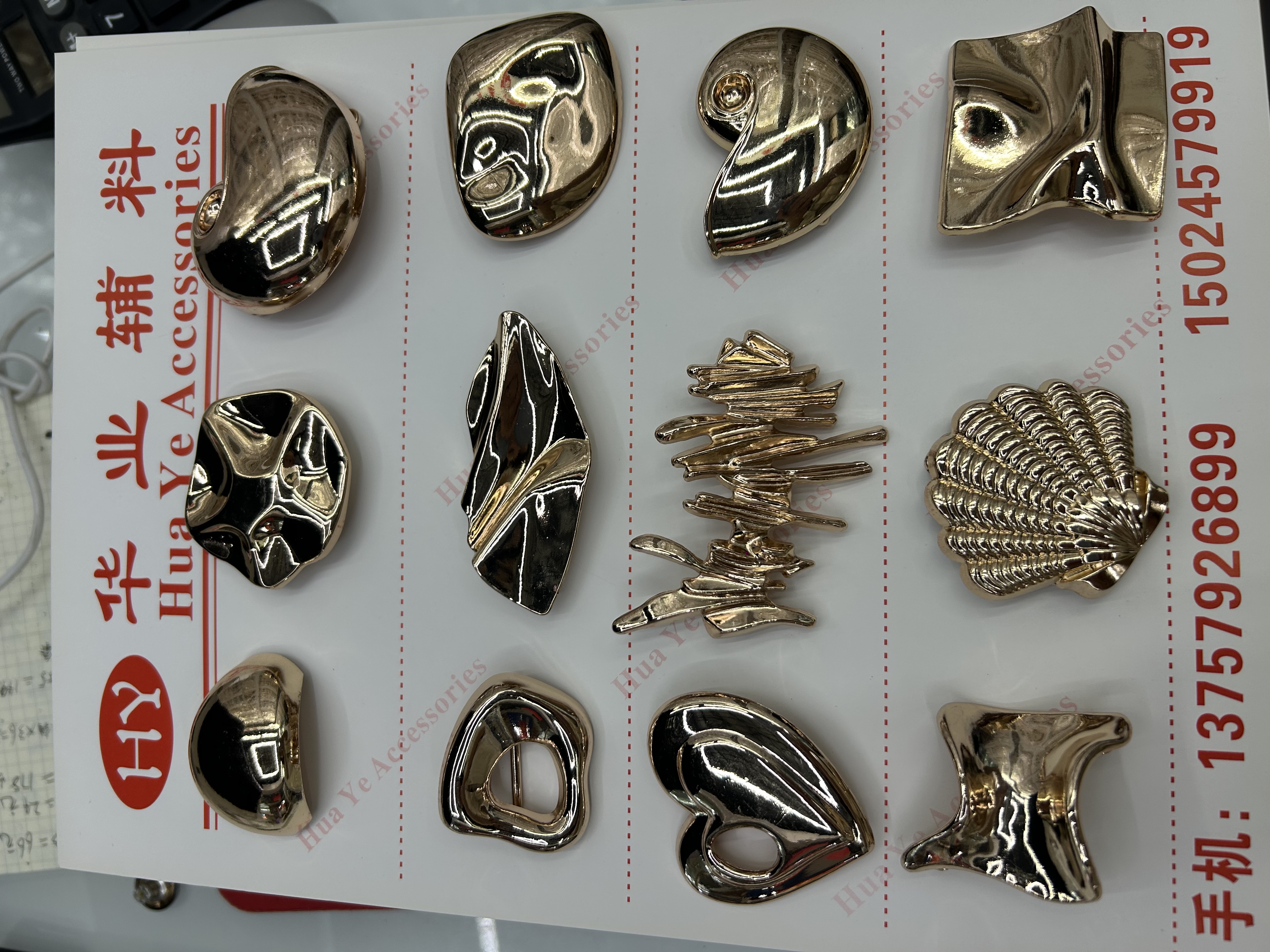 欧美流行腰扣丝巾扣白底实物图