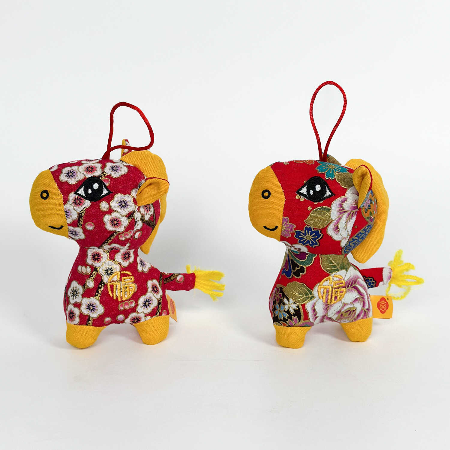 Horse Year pendant, zodiac pendant, Horse Year traditional Chinese style pendant, keychain, horse doll, cute plush doll, New Year gift figurine pic 6