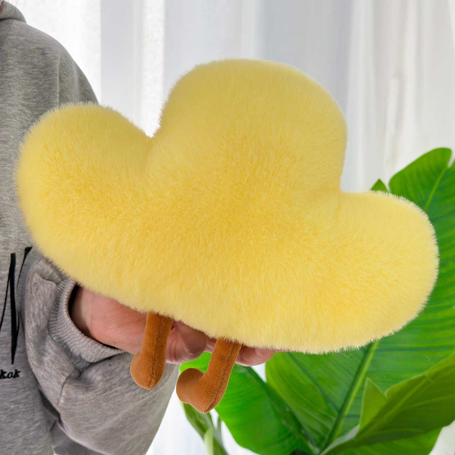 New Year's plush figurines, golden ingot figurines, "See Money, Get Rich" throw pillows, famous plush figurines, popular online bestsellers, Year of the Horse figurines, celebrity peripheral dolls detail image 3