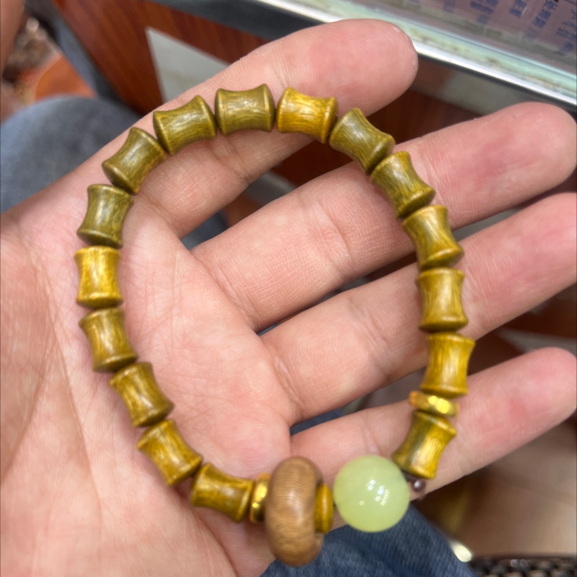 不锈钢水钻瓜链项链时尚首饰简约百搭珍珠项链女款绿檀手串跑环首饰