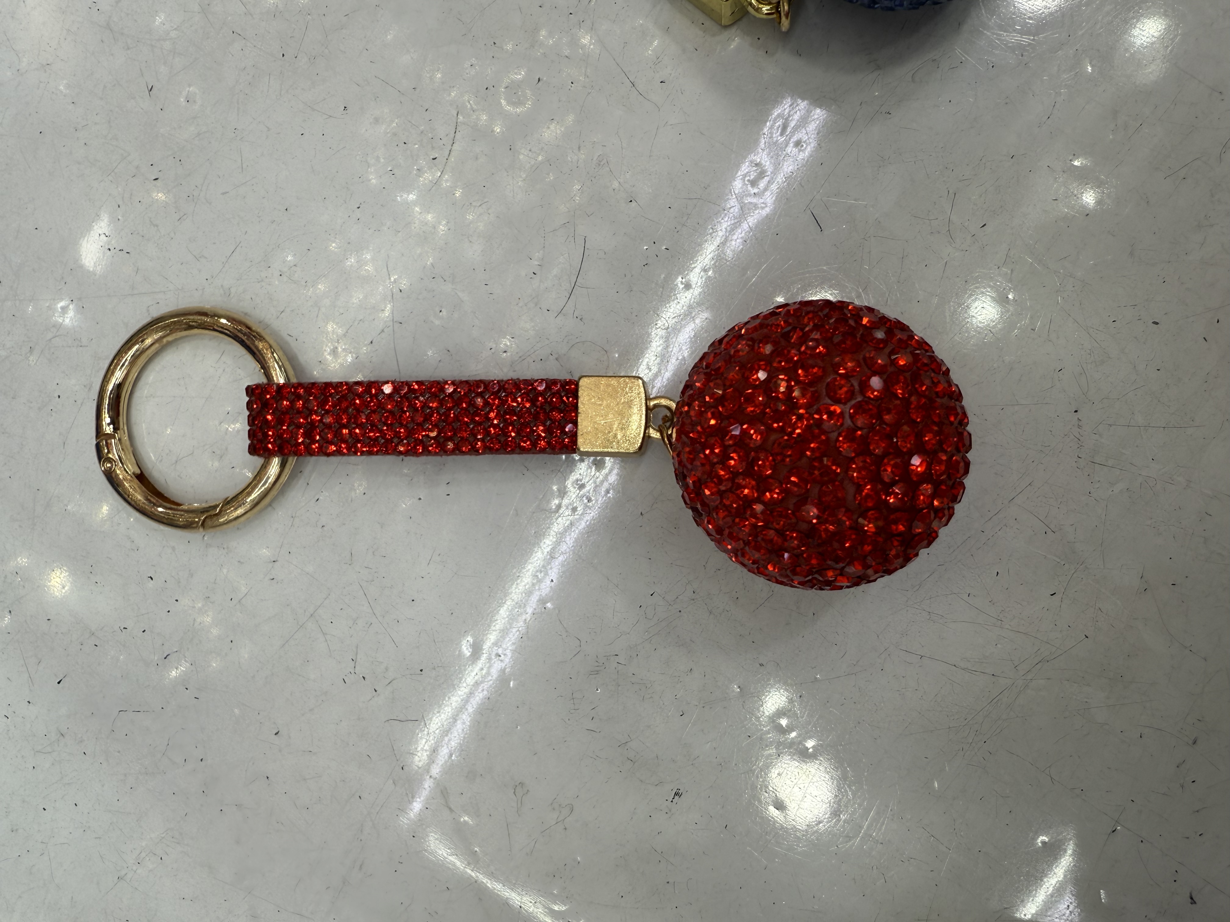 Full diamond clay keychain! Key chain details Picture