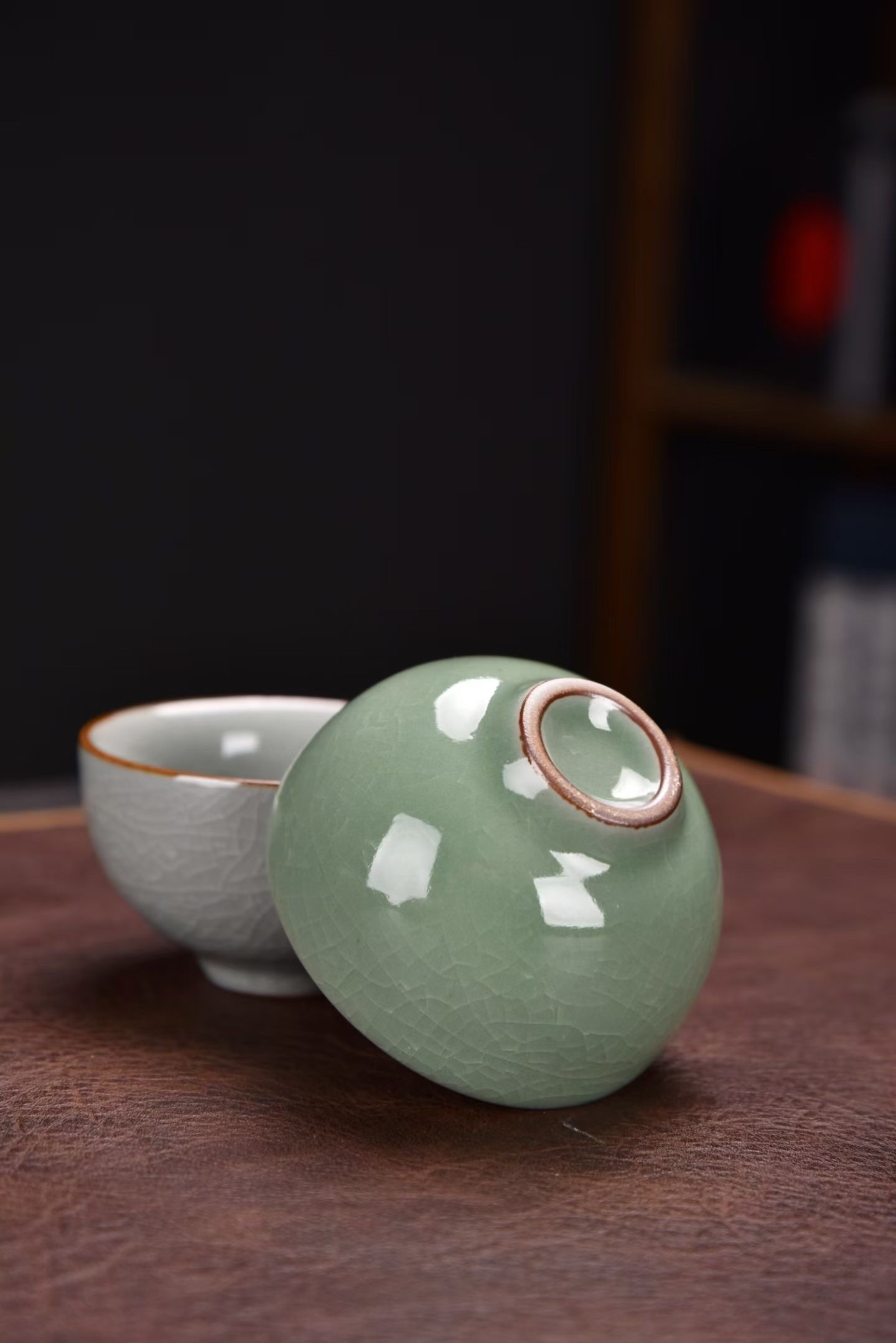 六色茶杯套装送外国人客户领导国际友人礼物送老外高档商务伴手礼茶具套装详情图4