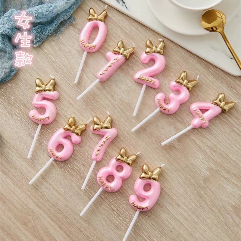 Birthday cake decoration, birthday candles, digital candles, prince and princess, boys and girls, creative Internet celebrity romantic confession, children's plug-in decoration, party supplies, birthday party Specification image