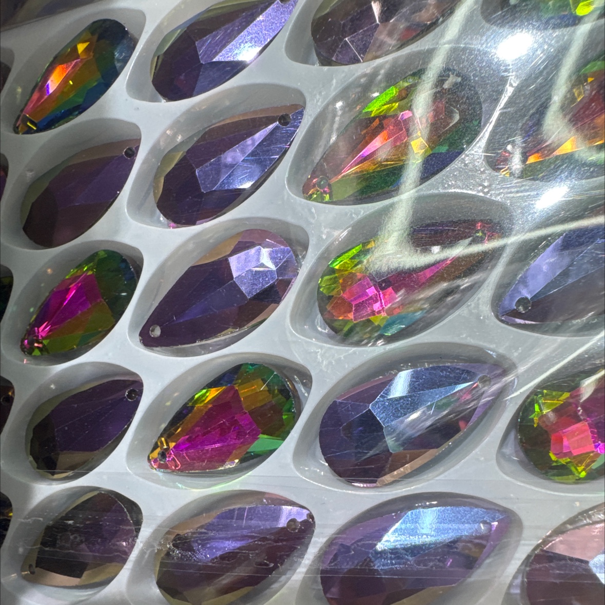 24长水滴海洋风饰品配件手工材料