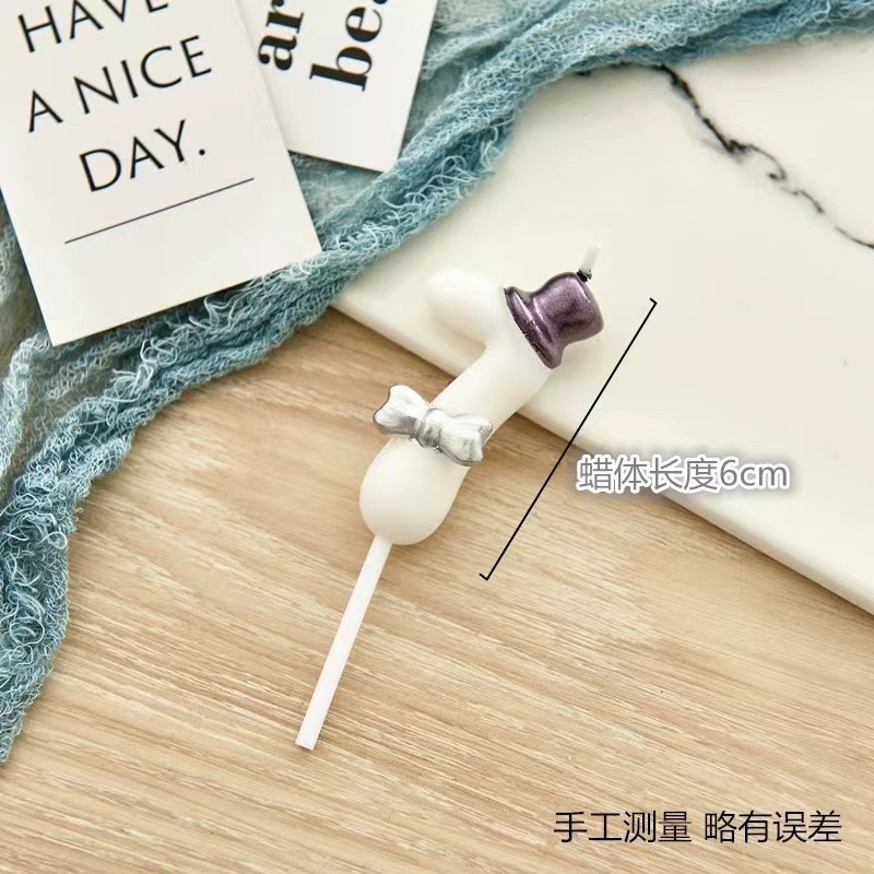 Birthday cake decoration, birthday candles, digital candles, prince and princess, boys and girls, creative Internet celebrity romantic confession, children's plug-in decoration, party supplies, birthday party detail image 15