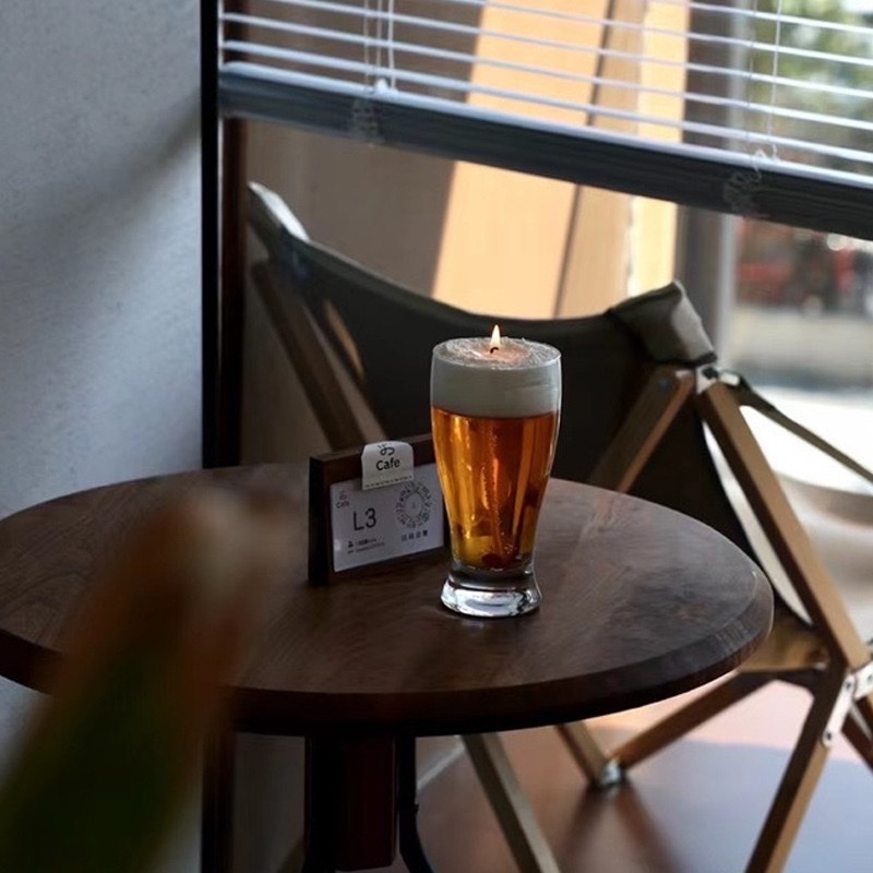 Beer-shaped candles, atmosphere aromatherapy, Amazon cross-border wholesale source factory, shooting gifts, props, souvenirs, aromatherapy candles, party candles details Picture
